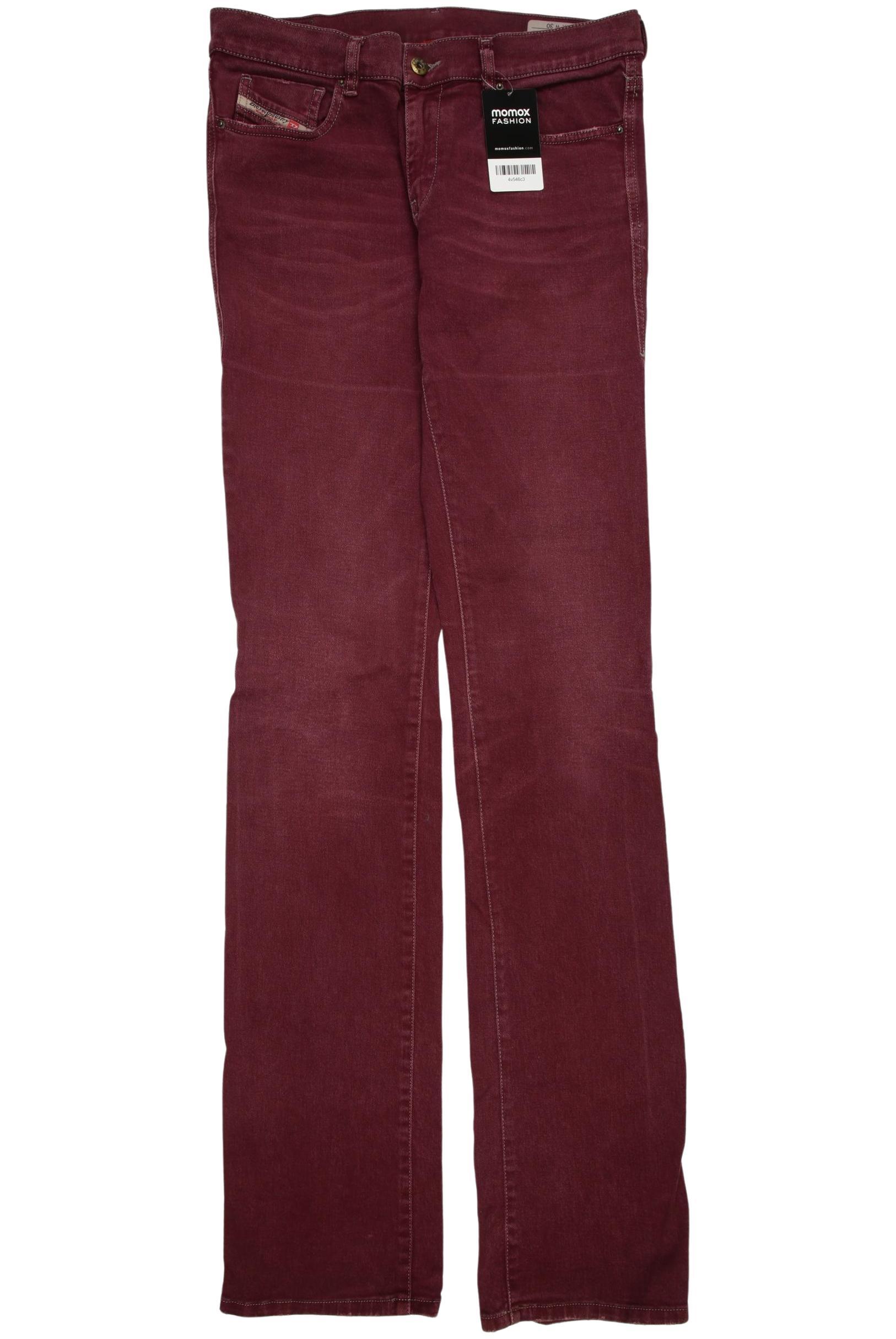 

Diesel Damen Jeans, bordeaux, Gr. 30