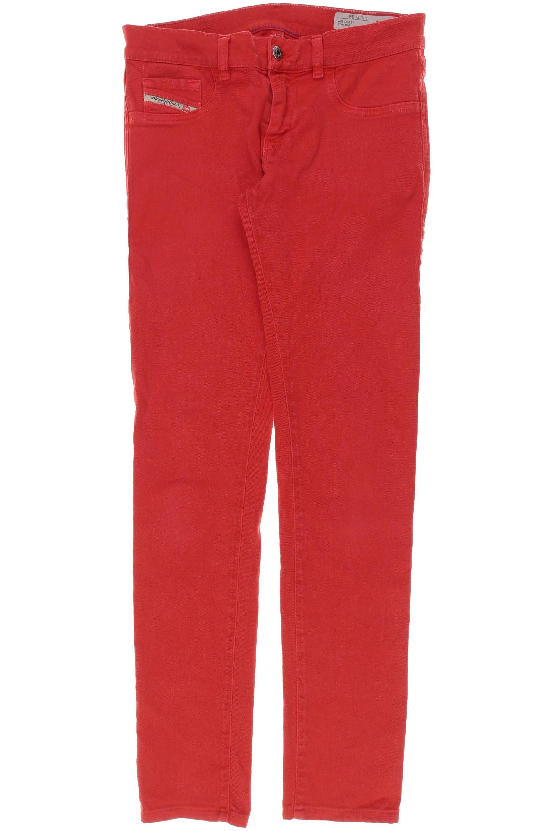 

Diesel Damen Jeans, rot, Gr. 28