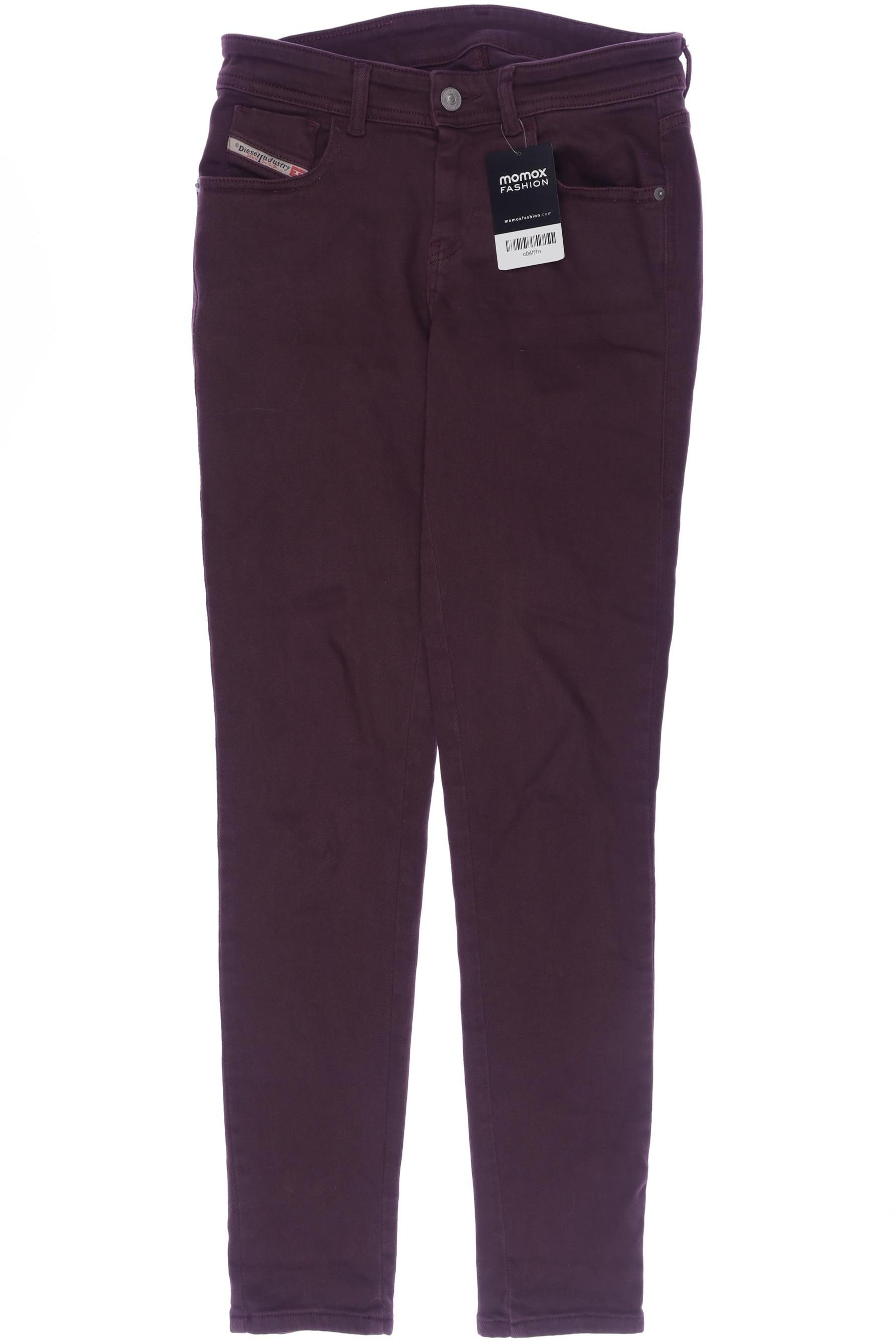 

Diesel Damen Jeans, bordeaux, Gr. 26