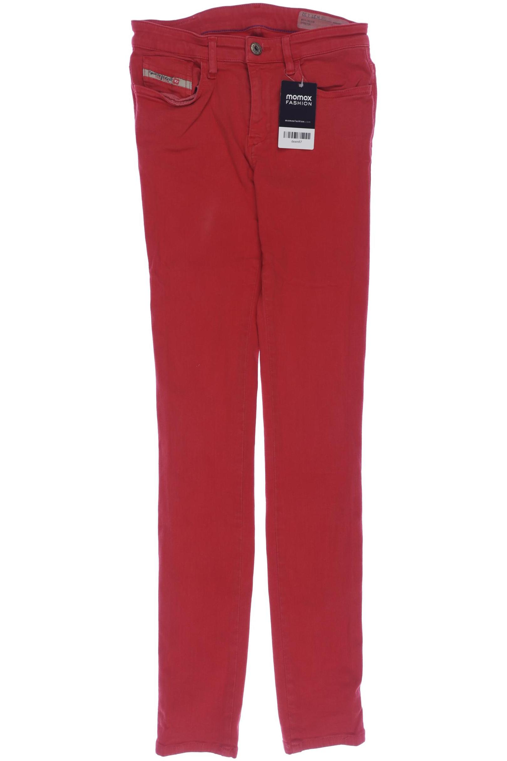 

Diesel Damen Jeans, rot, Gr. 27