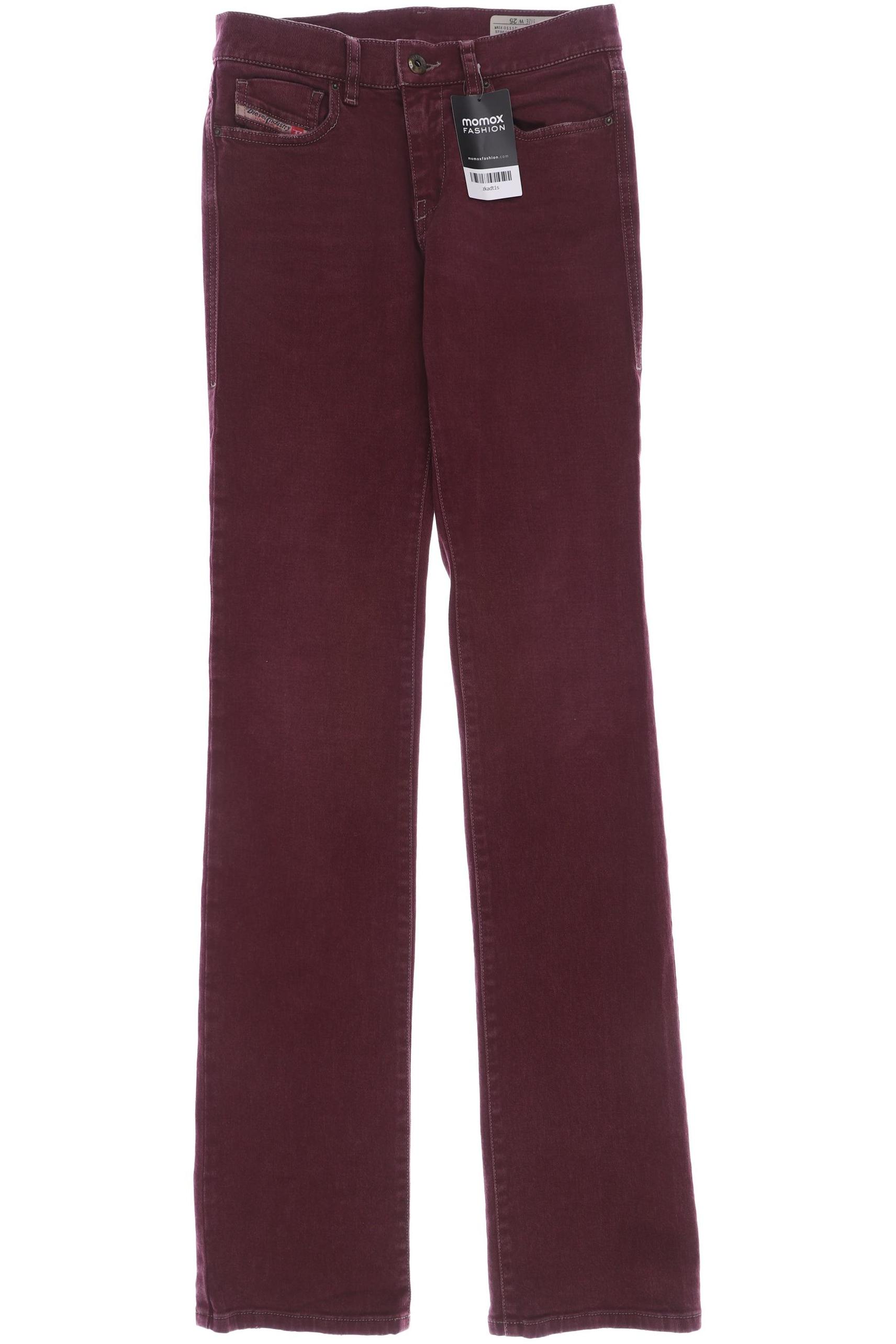 

Diesel Damen Jeans, bordeaux