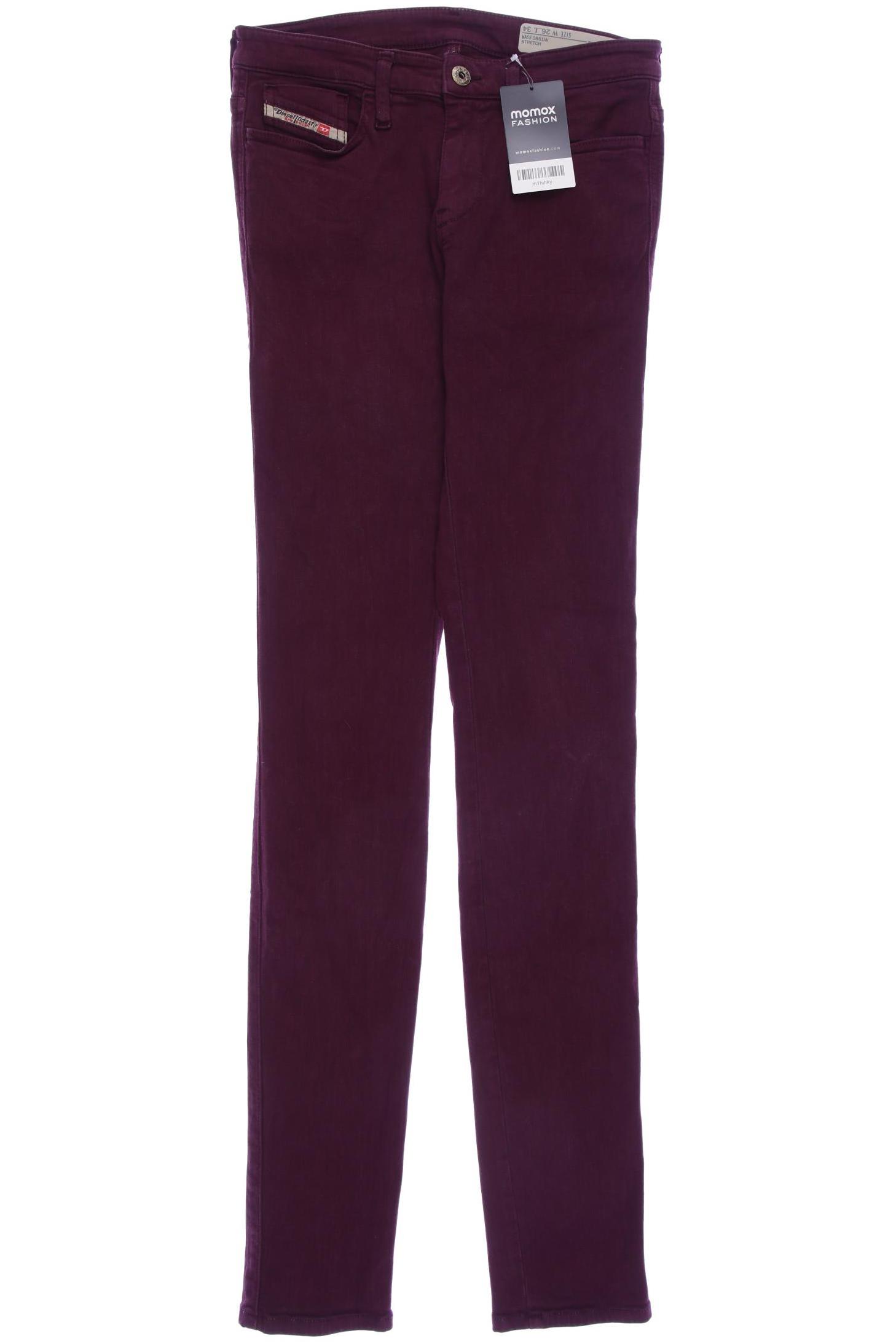 

Diesel Damen Jeans, bordeaux