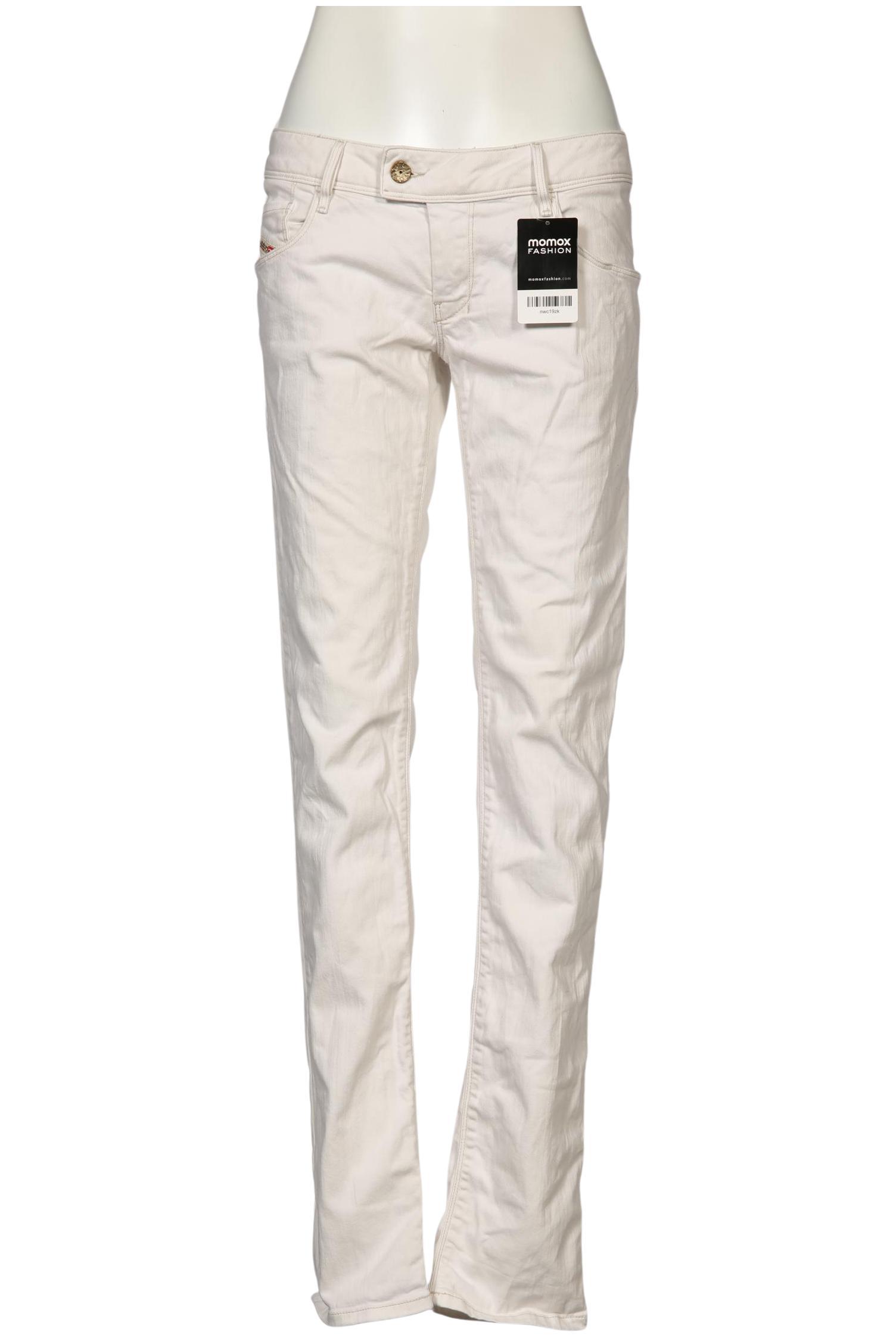 

Diesel Damen Jeans, cremeweiß, Gr. 31