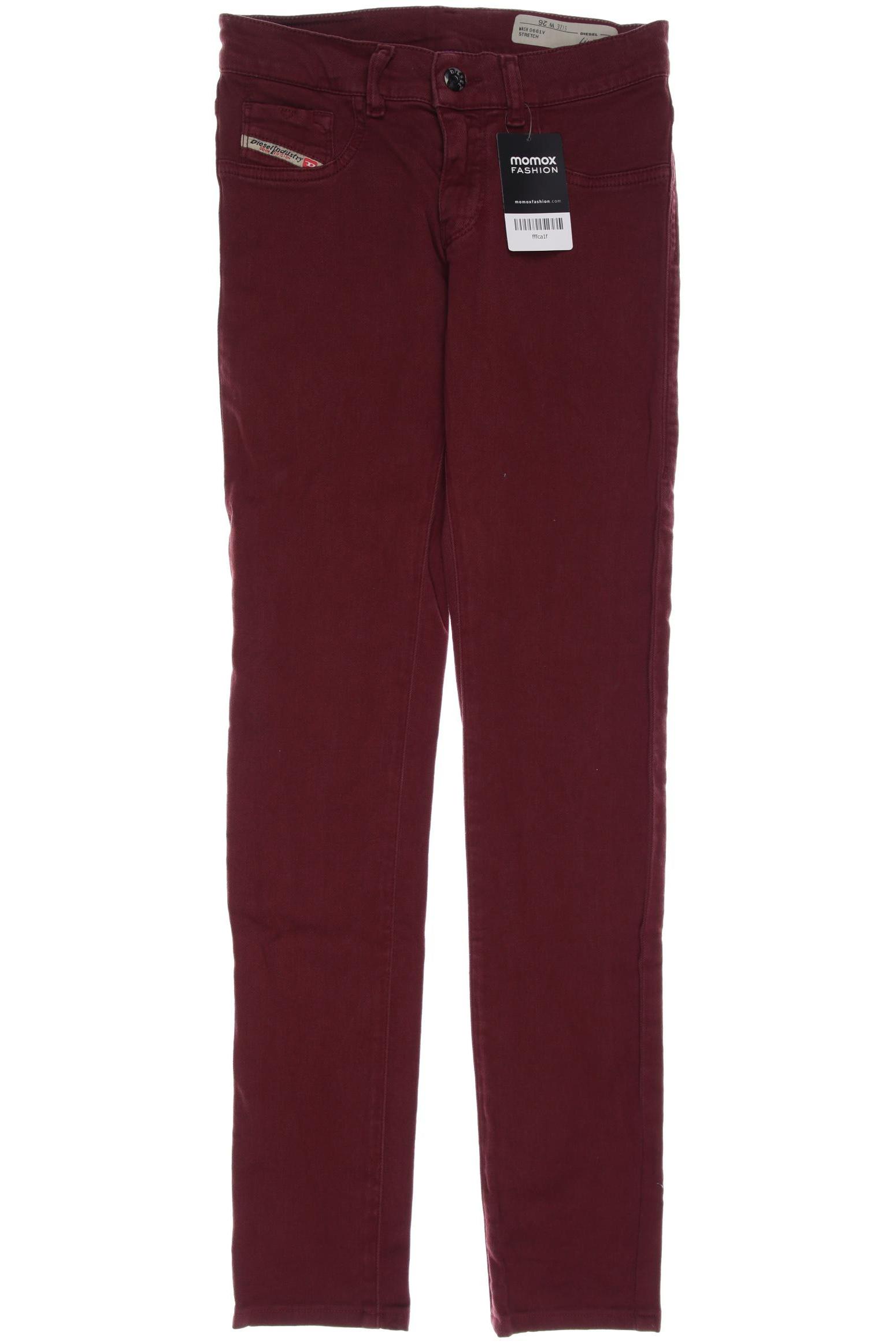 

Diesel Damen Jeans, bordeaux