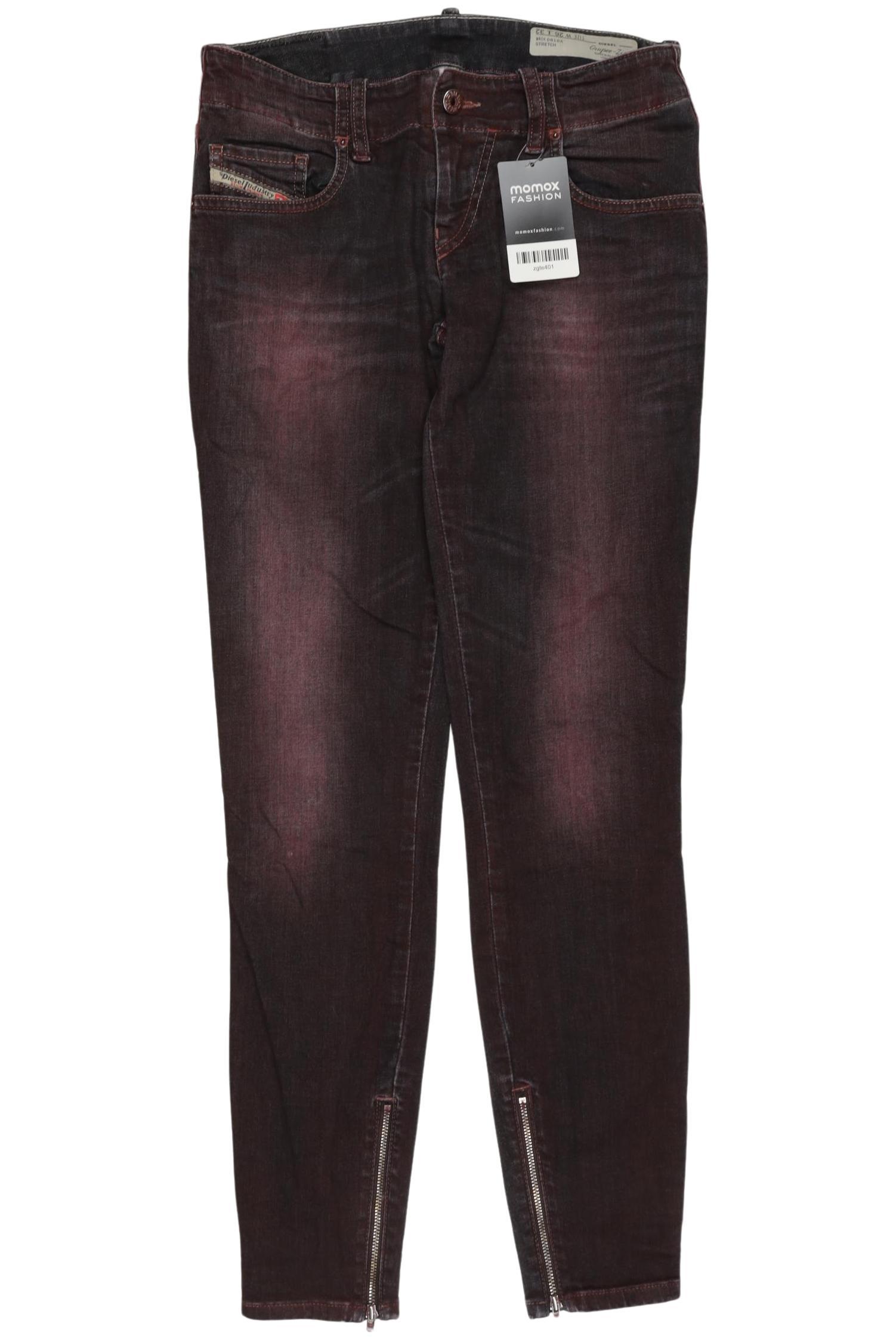 

Diesel Damen Jeans, bordeaux, Gr. 26