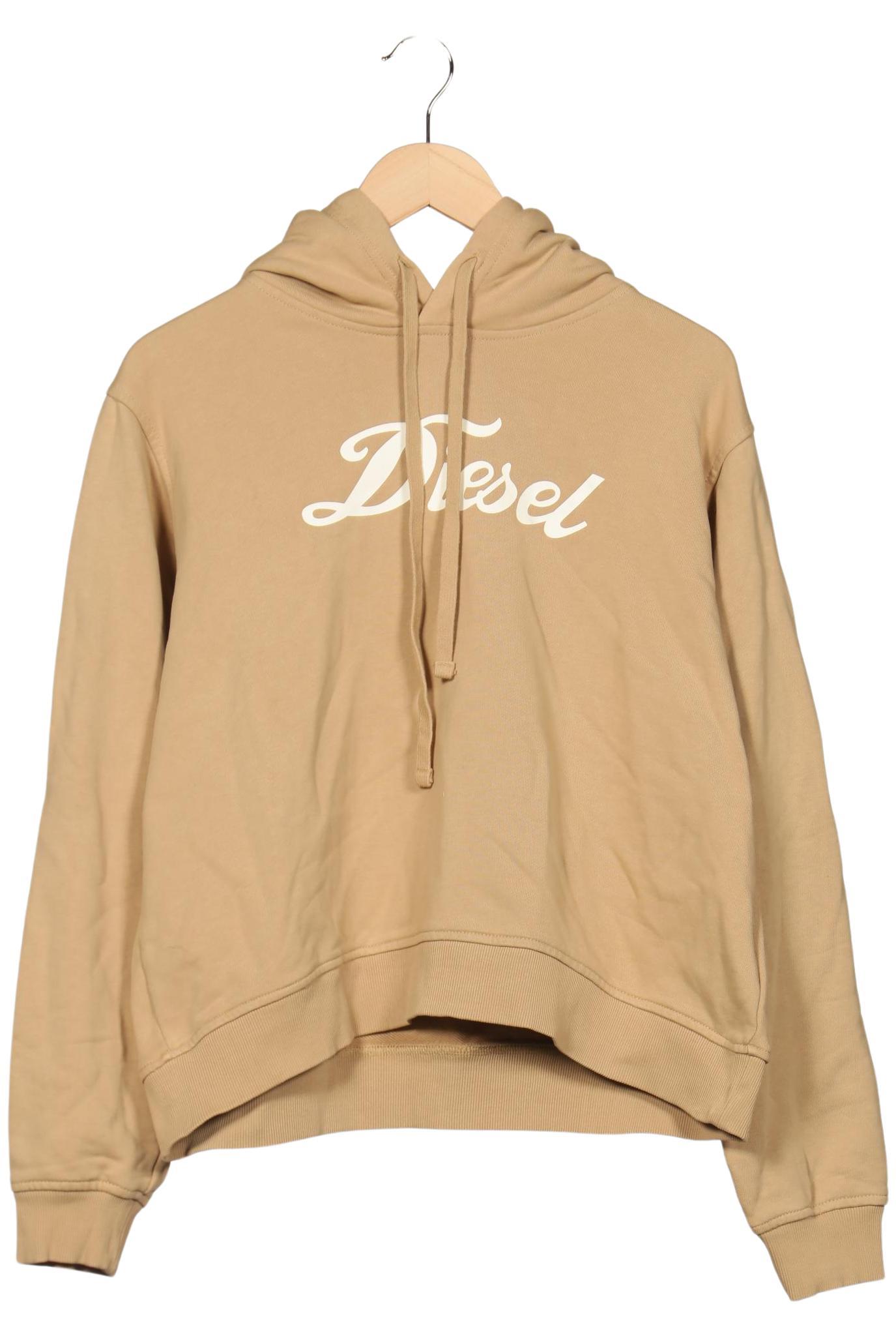 

Diesel Damen Kapuzenpullover, beige, Gr. 44