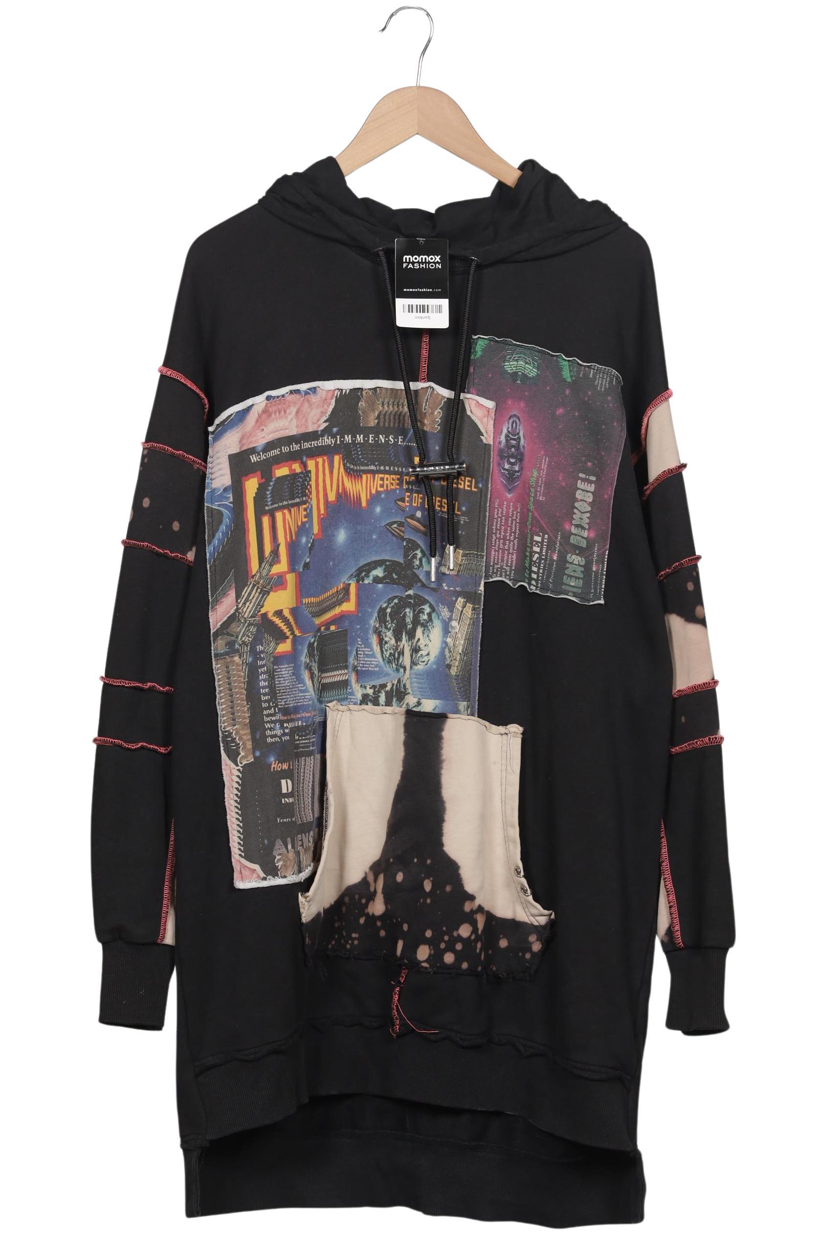 

Diesel Damen Kapuzenpullover, schwarz, Gr. 38