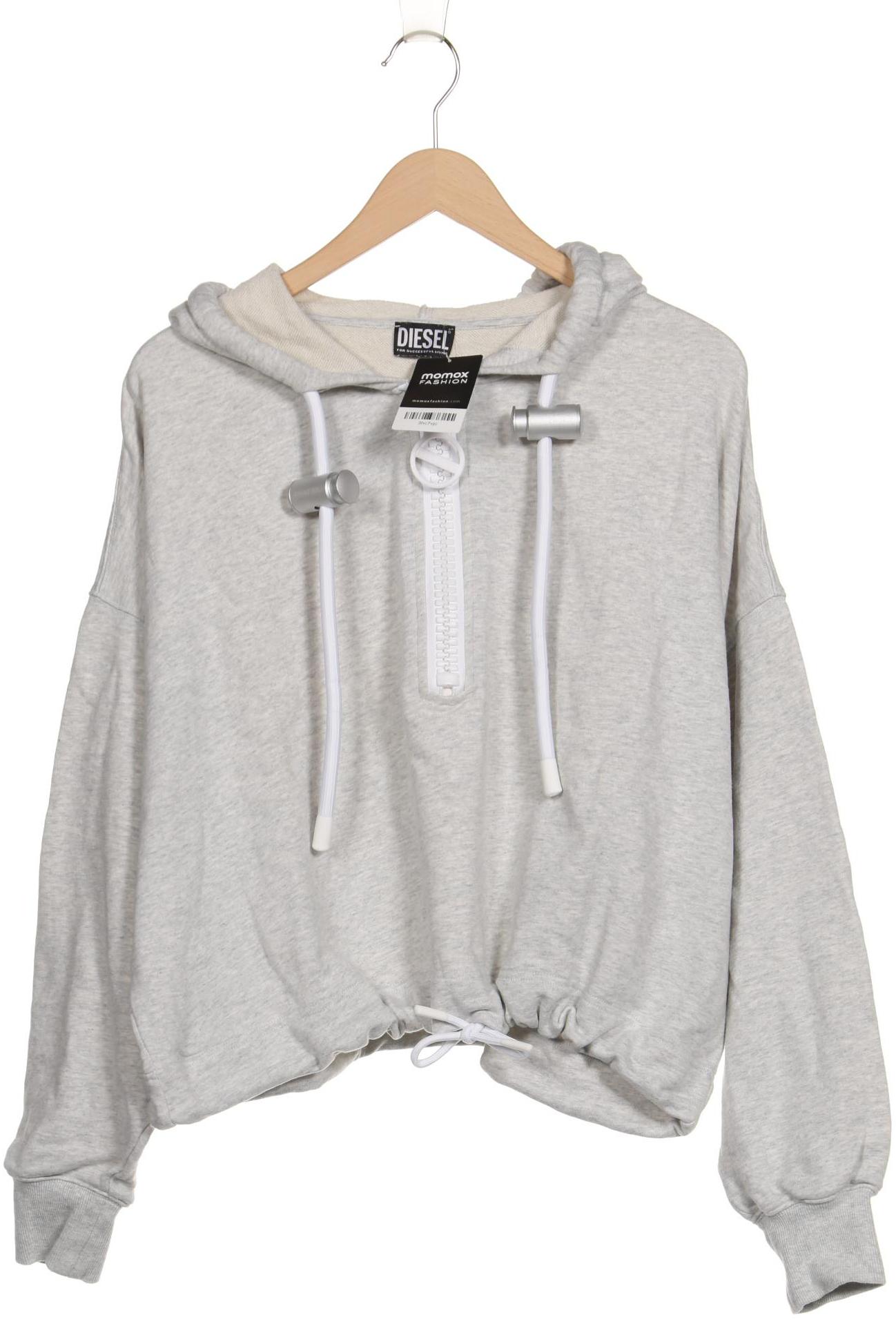 

Diesel Damen Kapuzenpullover, grau, Gr. 42