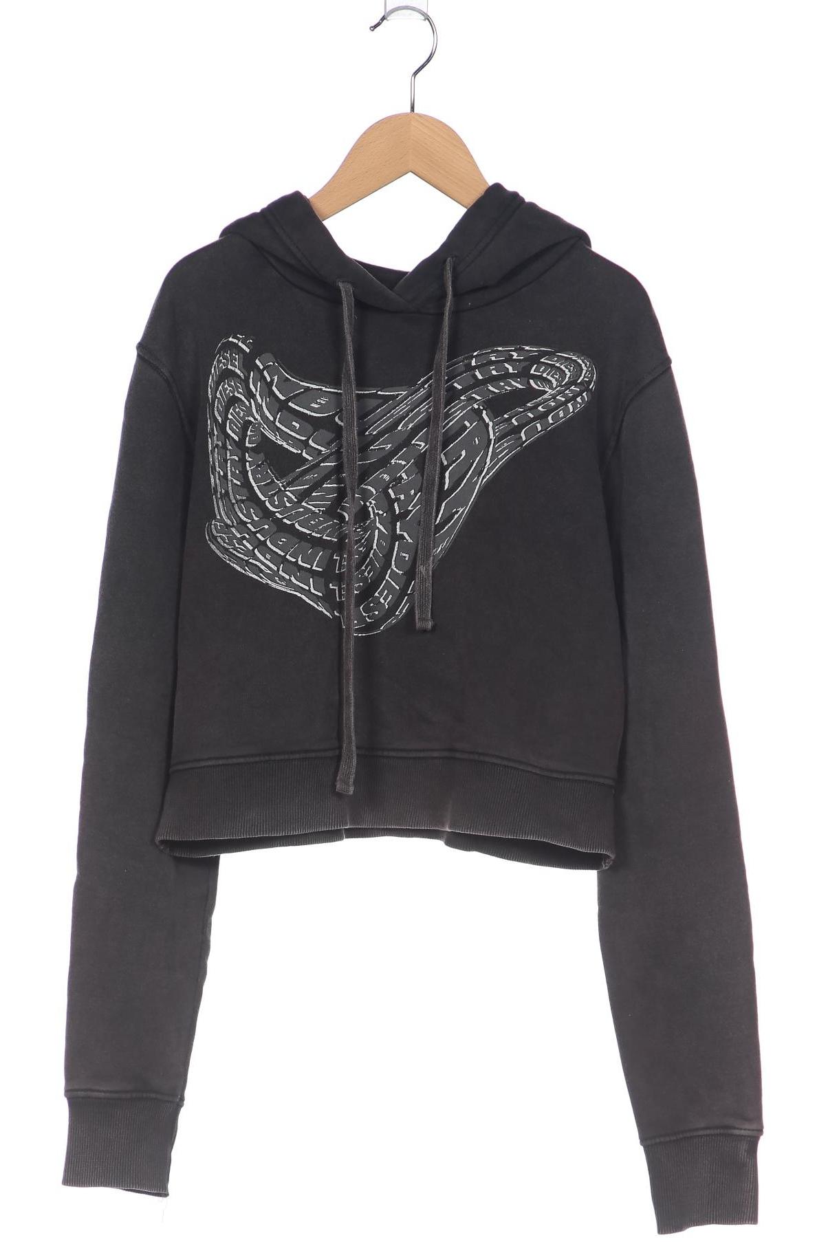 

Diesel Damen Kapuzenpullover, grau, Gr. 42