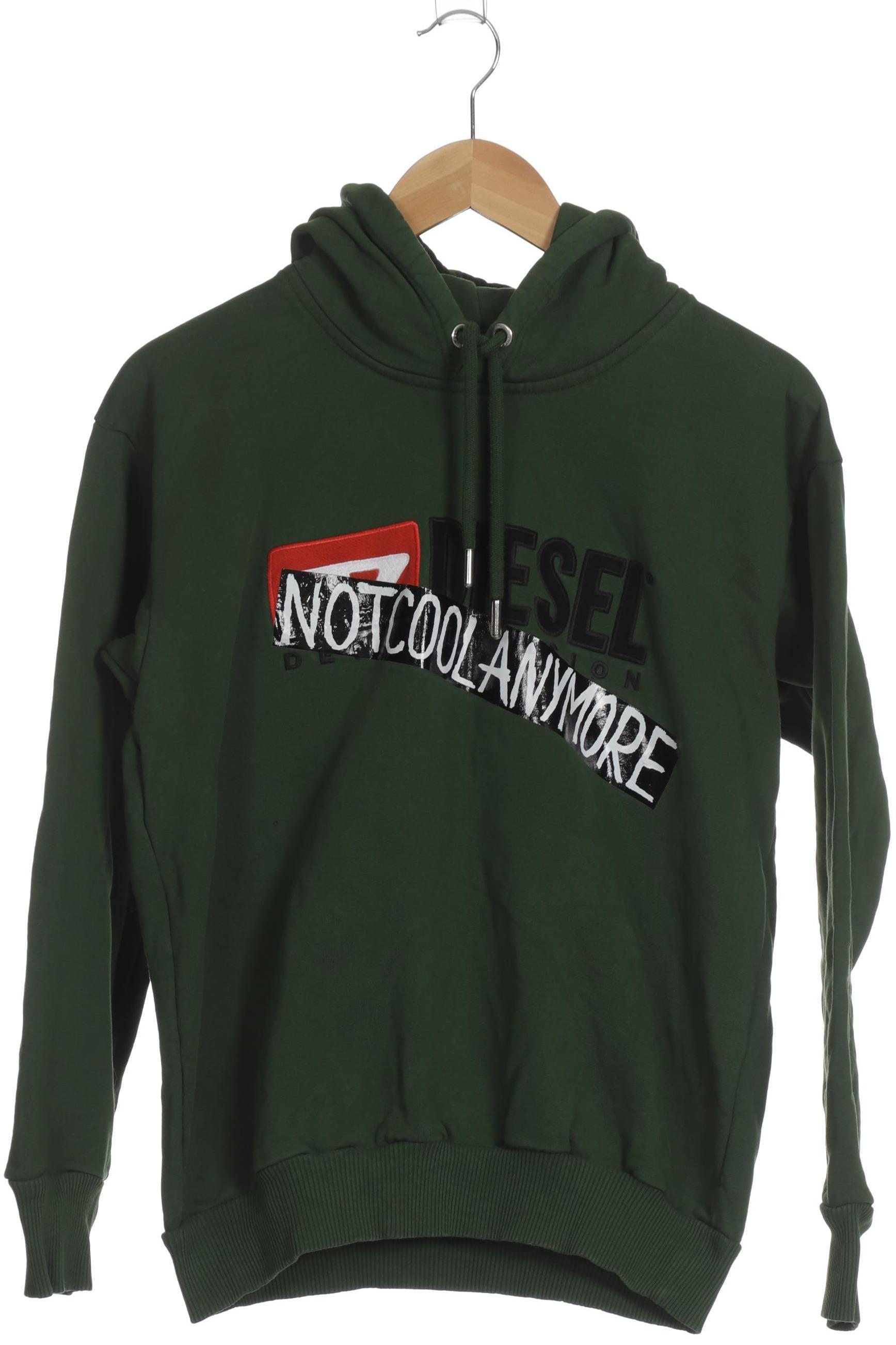 

Diesel Damen Kapuzenpullover, grün, Gr.