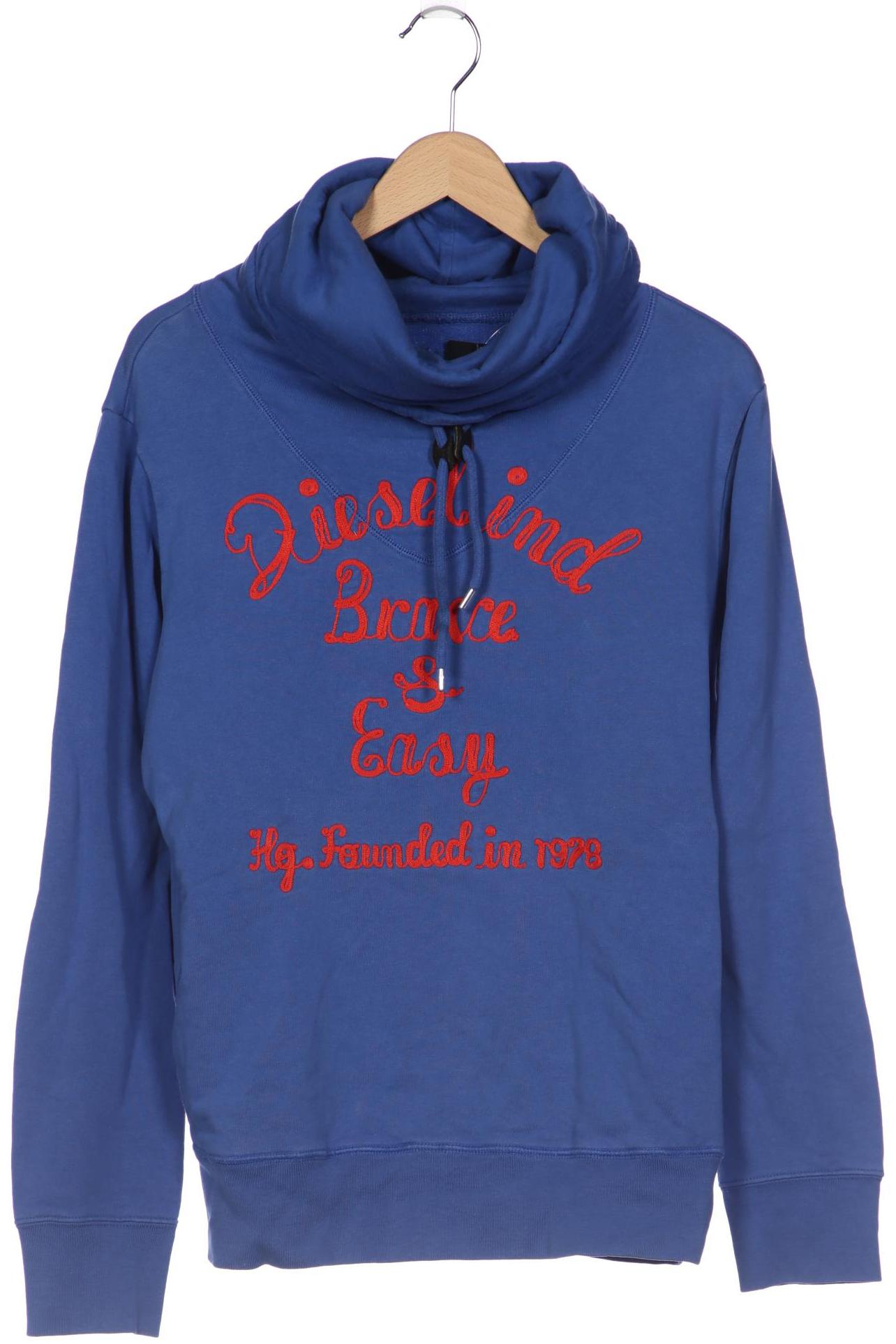 

Diesel Damen Kapuzenpullover, blau