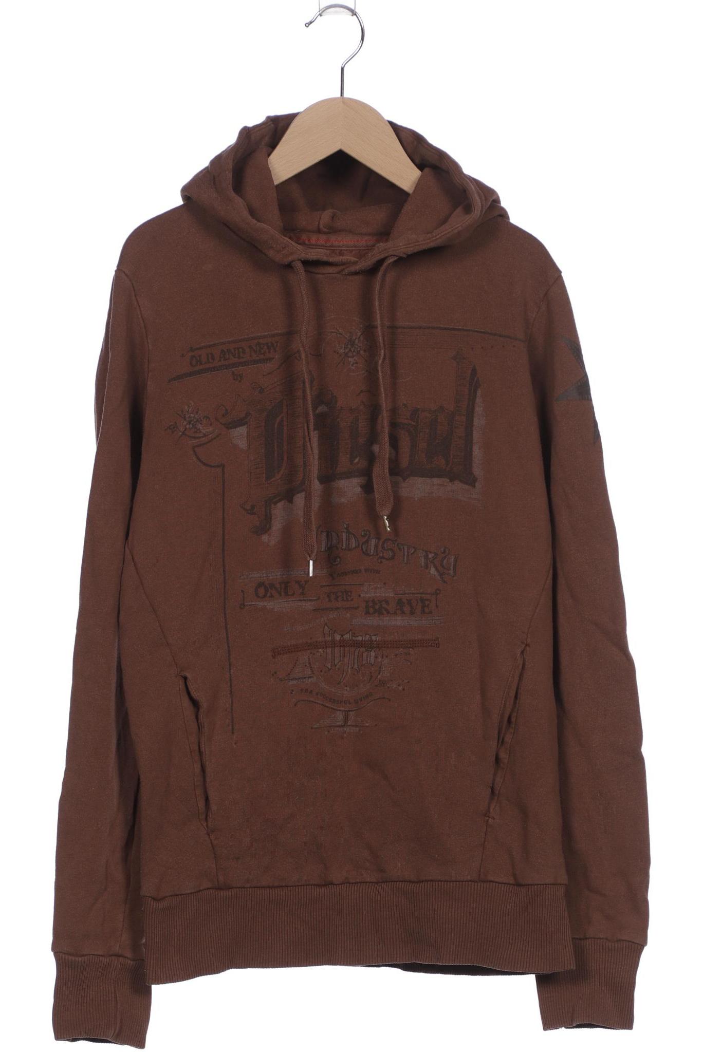 

Diesel Damen Kapuzenpullover, braun, Gr. 42