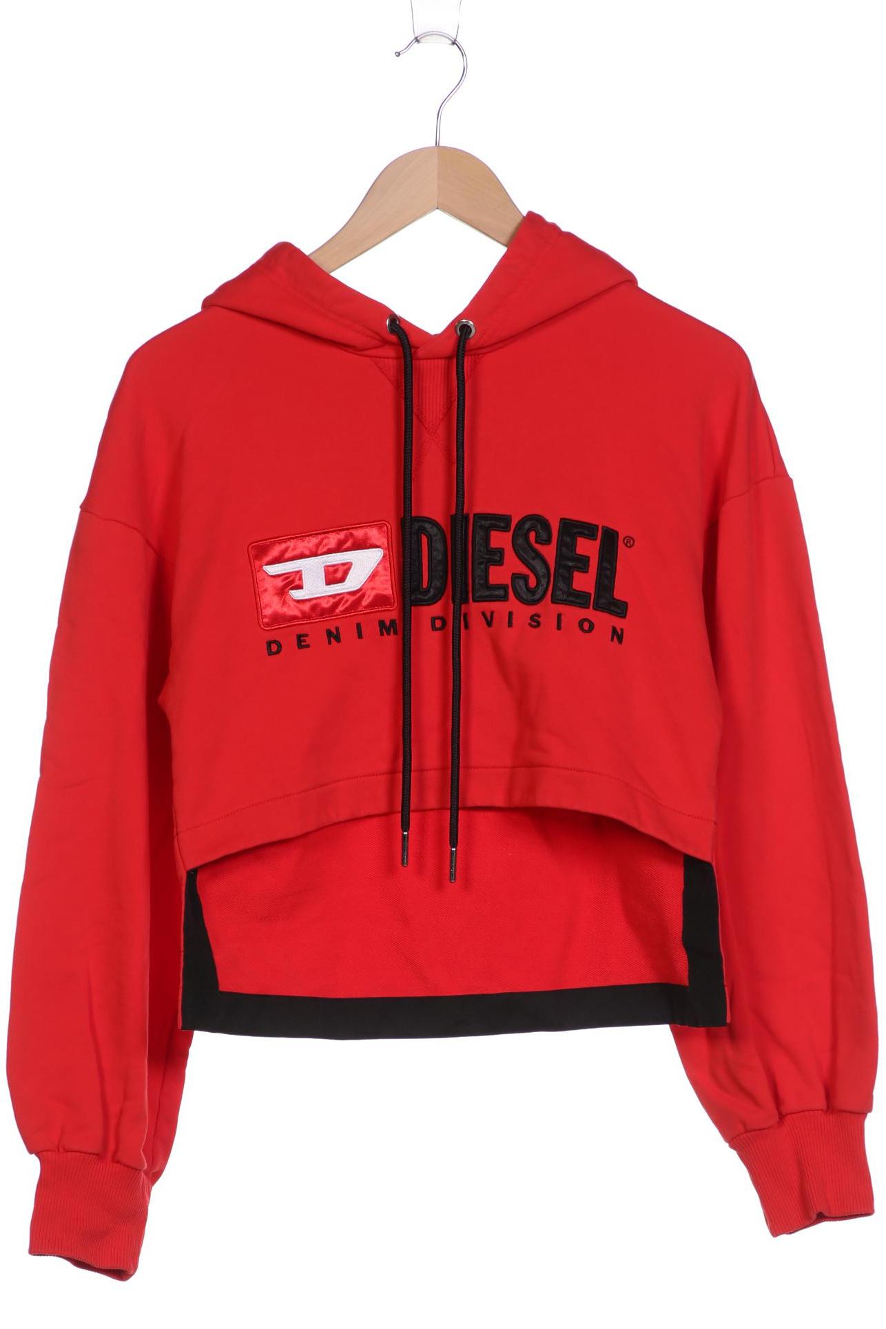 

Diesel Damen Kapuzenpullover, rot