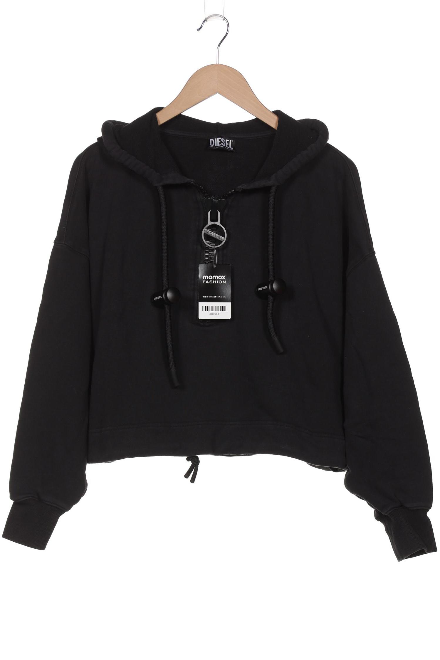 

Diesel Damen Kapuzenpullover, schwarz, Gr. 36