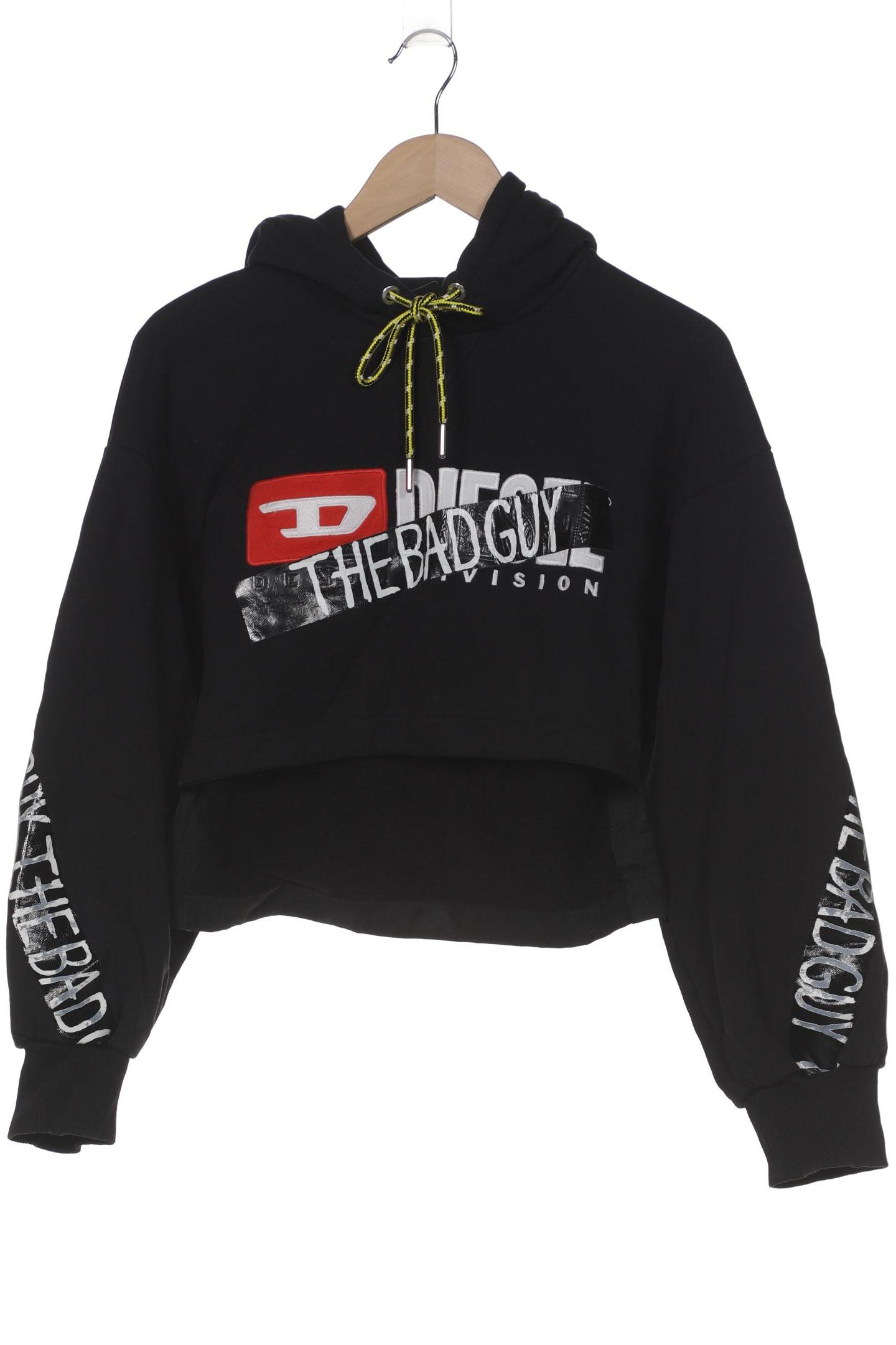 

Diesel Damen Kapuzenpullover, schwarz, Gr. 36