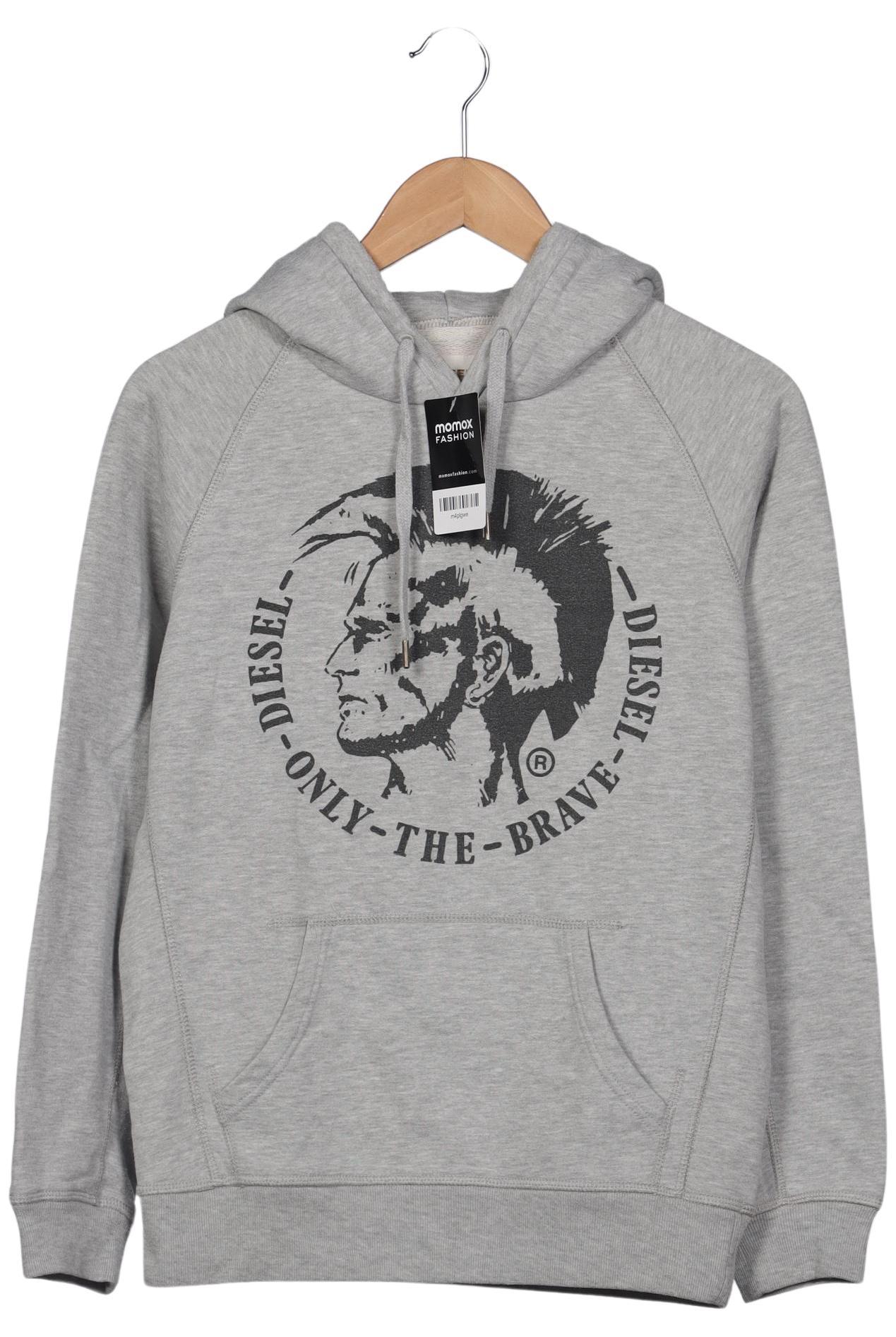 

Diesel Damen Kapuzenpullover, grau, Gr. 36