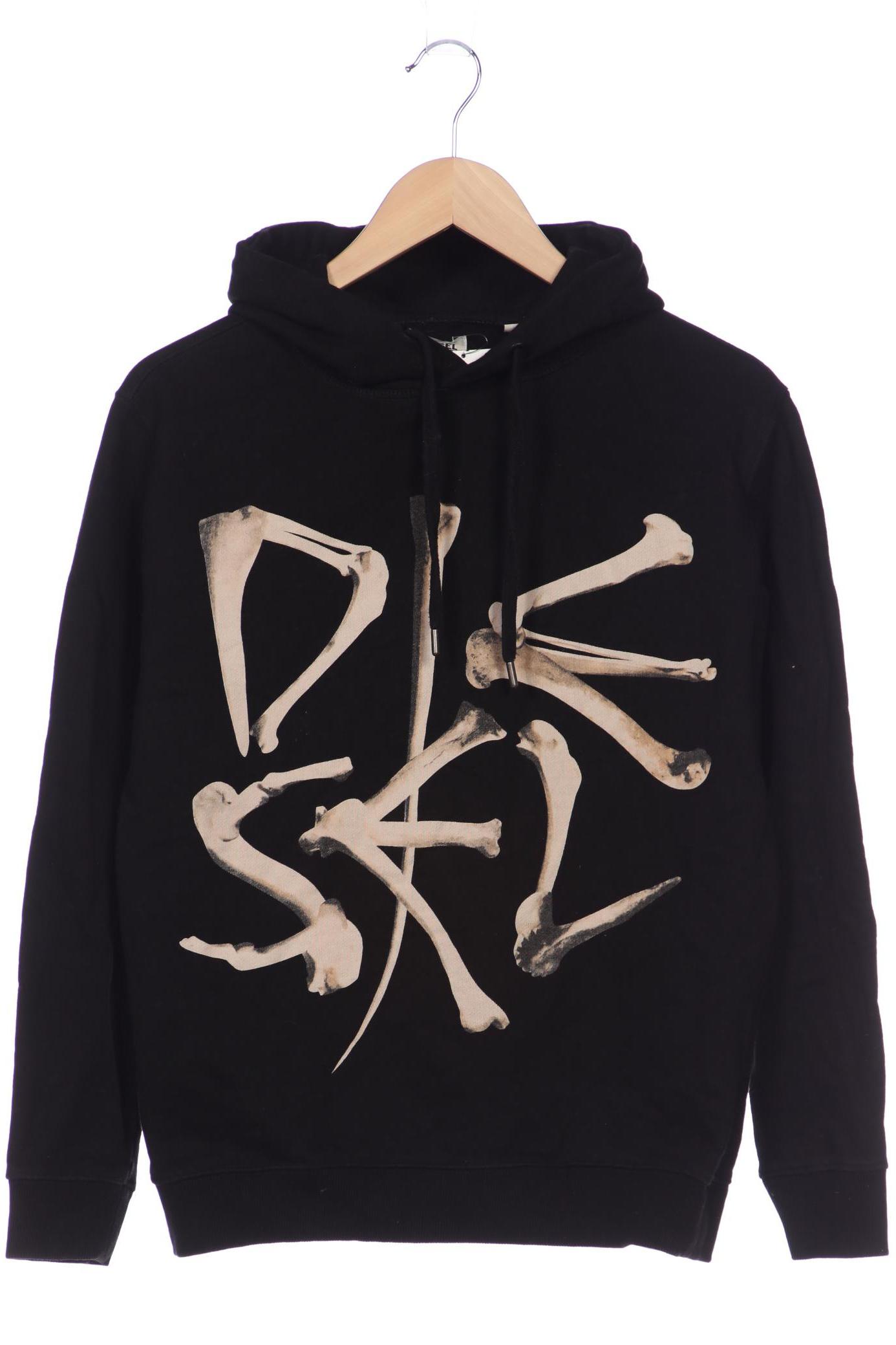 

Diesel Damen Kapuzenpullover, schwarz