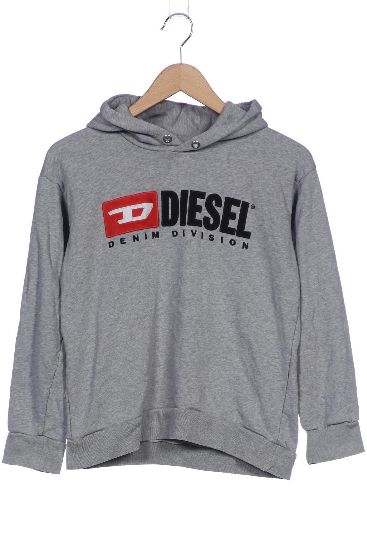 

Diesel Damen Kapuzenpullover, grau, Gr. 34