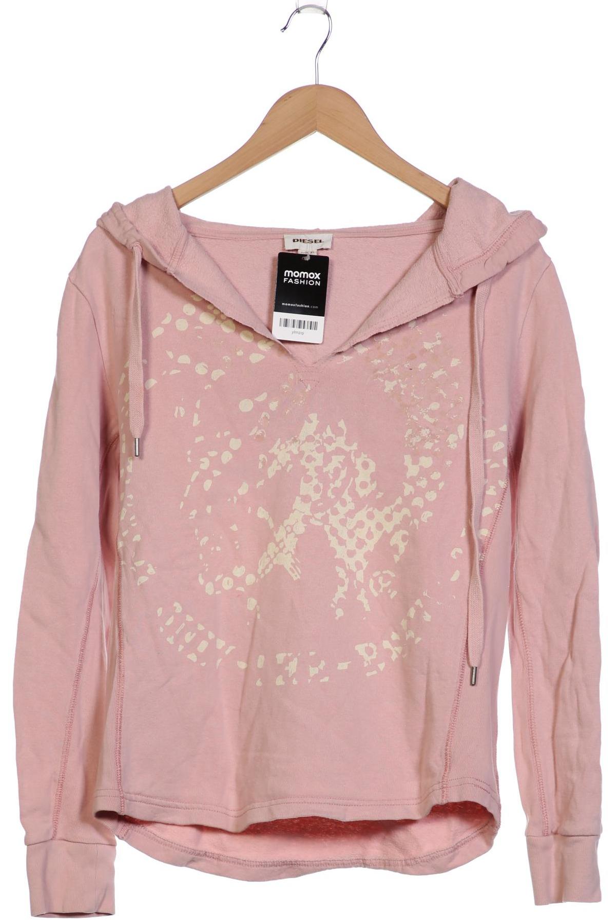 

Diesel Damen Kapuzenpullover, pink, Gr. 44