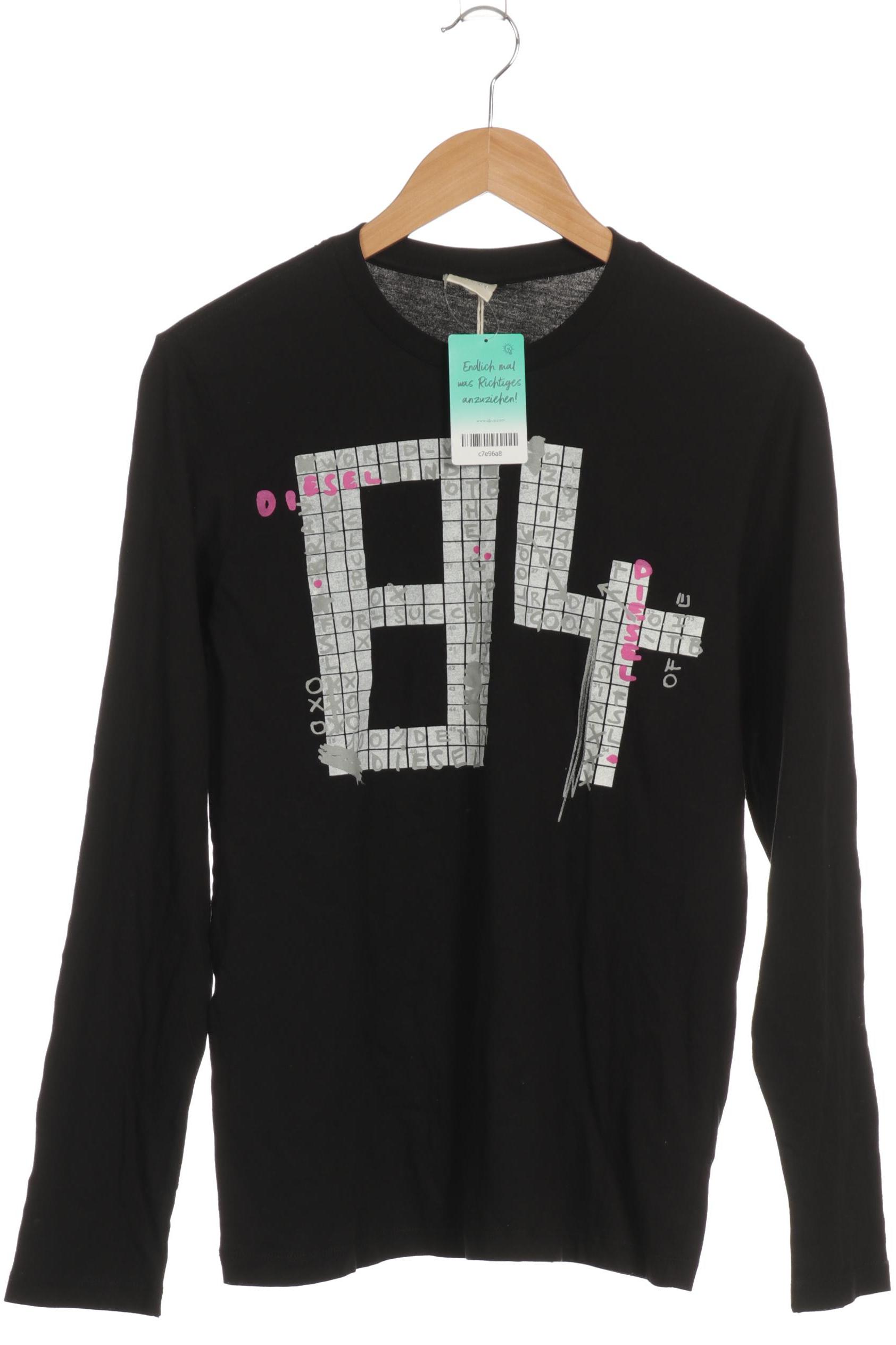 

Diesel Damen Langarmshirt, schwarz, Gr. 46