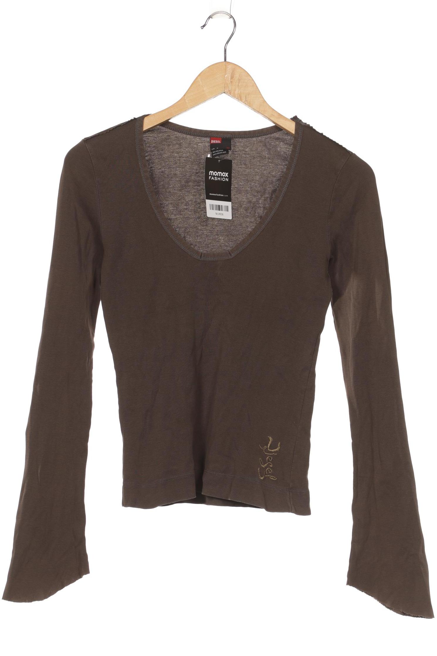 

Diesel Damen Langarmshirt, grün, Gr. 38