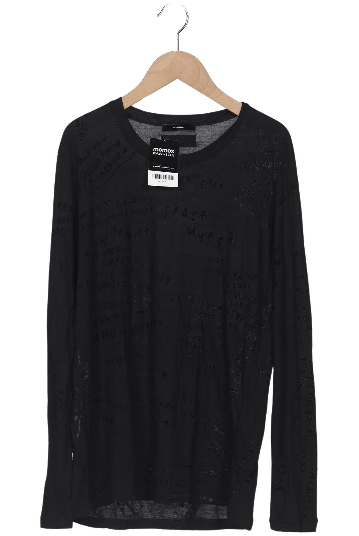 

Diesel Damen Langarmshirt, schwarz, Gr. 38