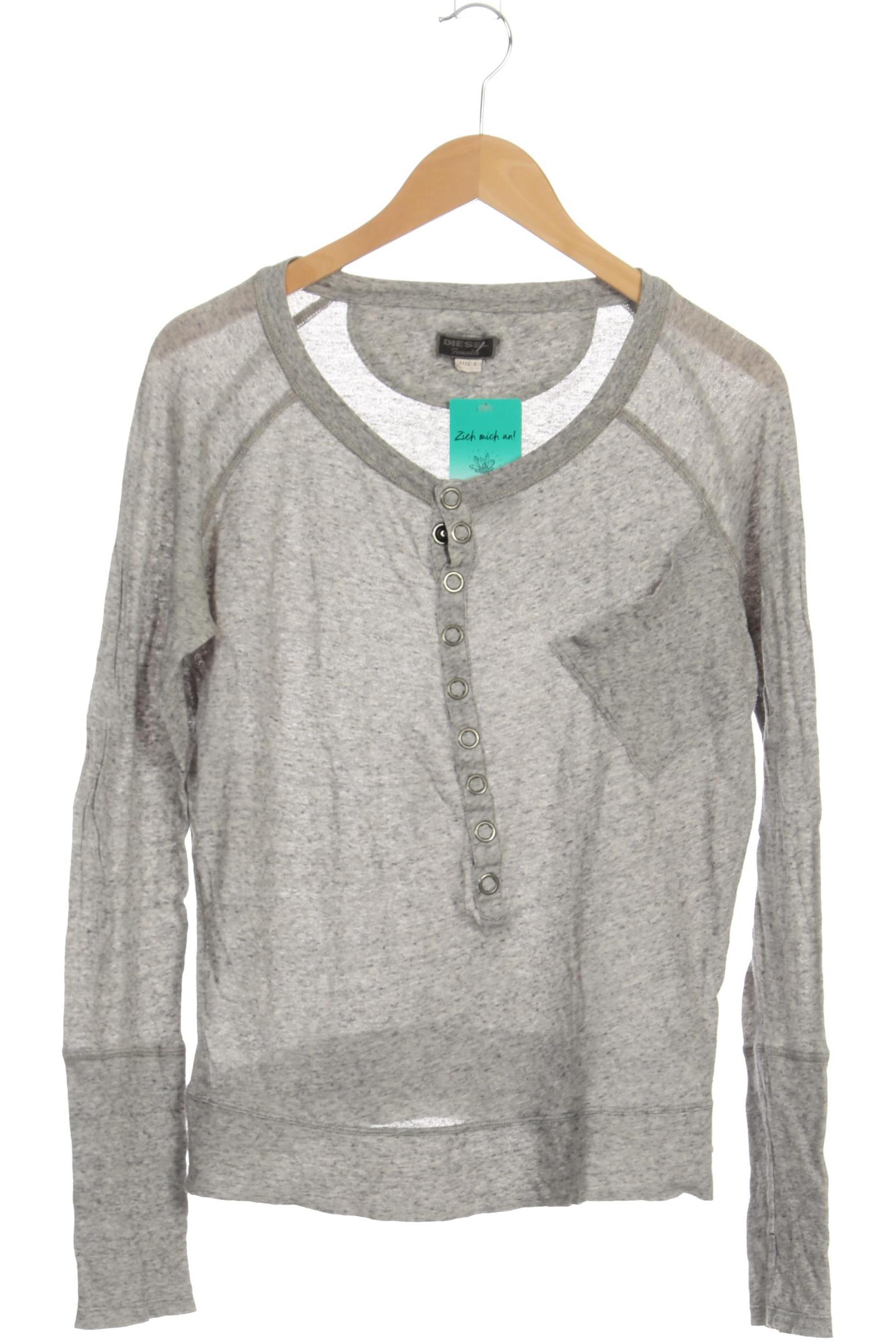 

Diesel Damen Langarmshirt, grau, Gr. 36