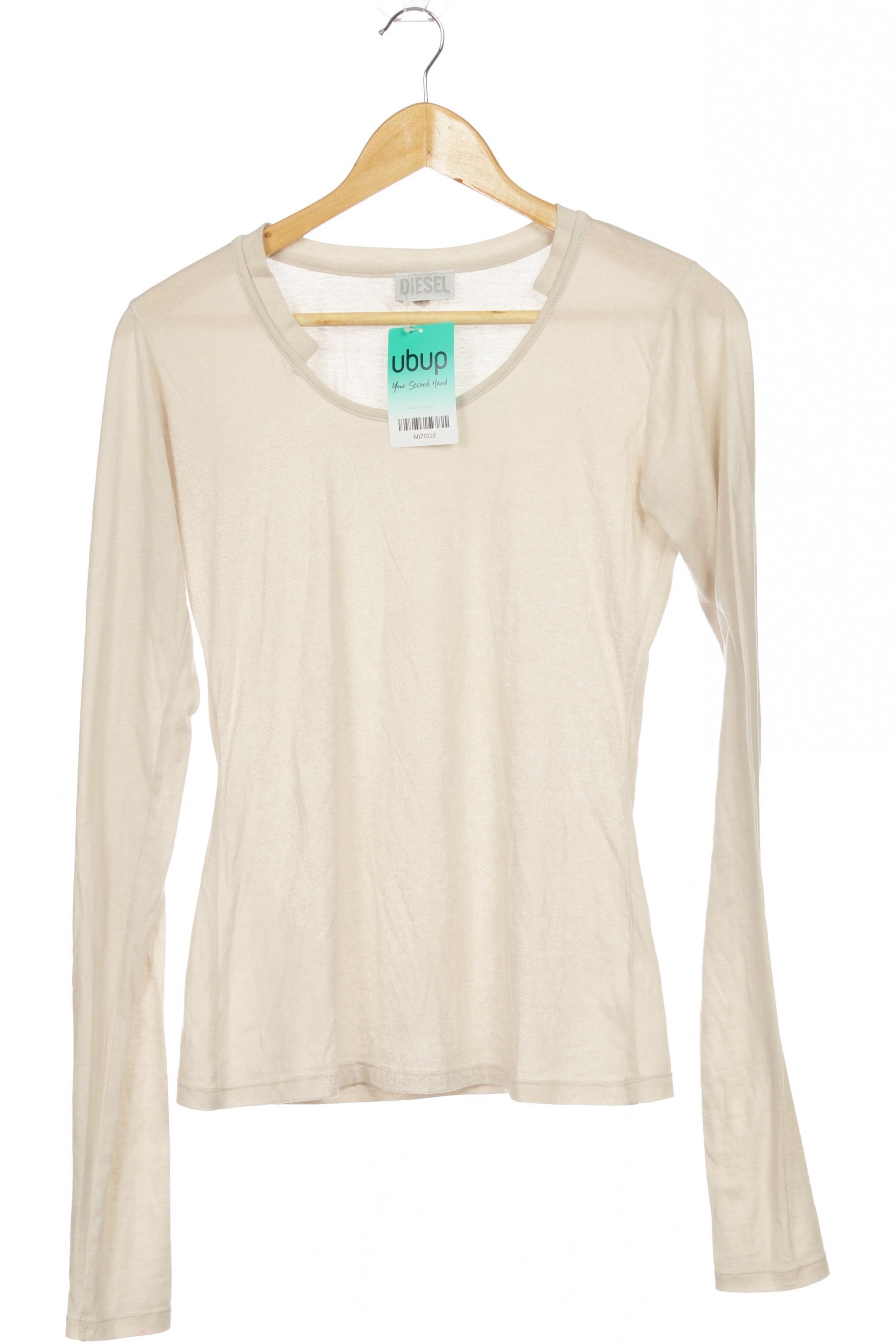 

Diesel Damen Langarmshirt, beige, Gr.