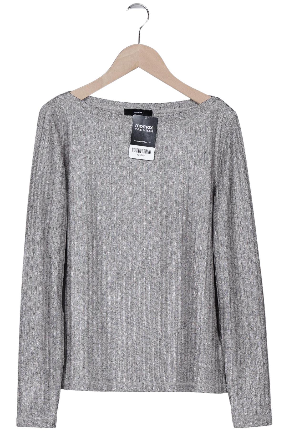 

Diesel Damen Langarmshirt, grau, Gr. 38