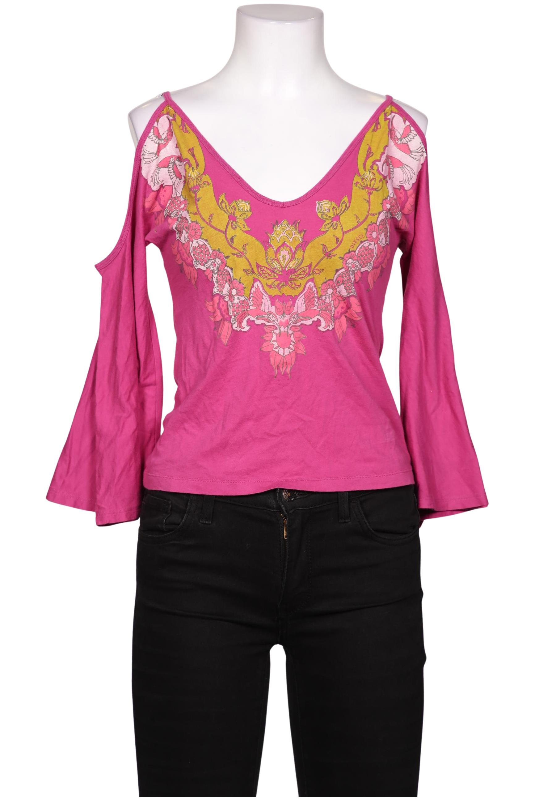 

Diesel Damen Langarmshirt, pink, Gr. 38