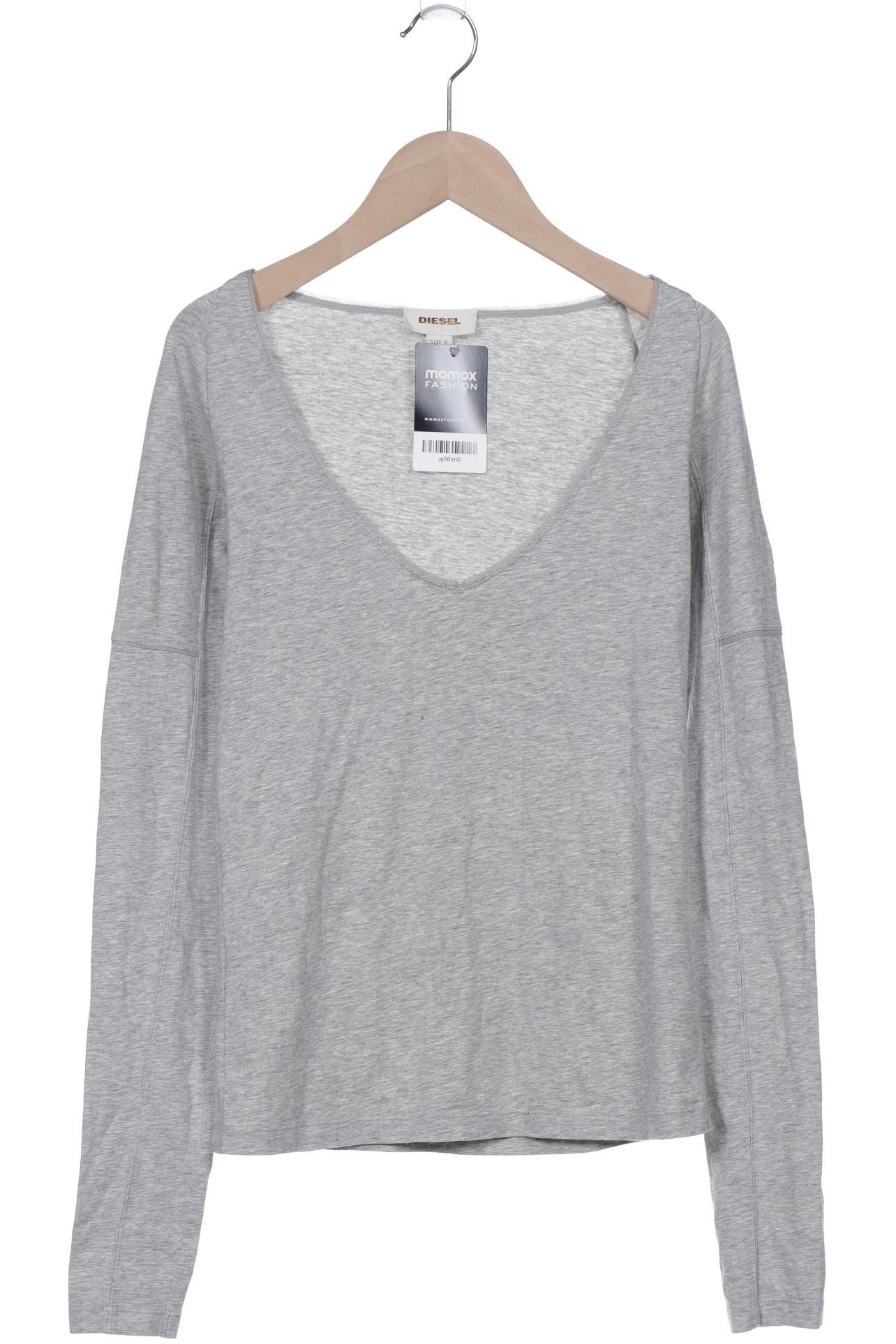 

Diesel Damen Langarmshirt, grau, Gr. 36