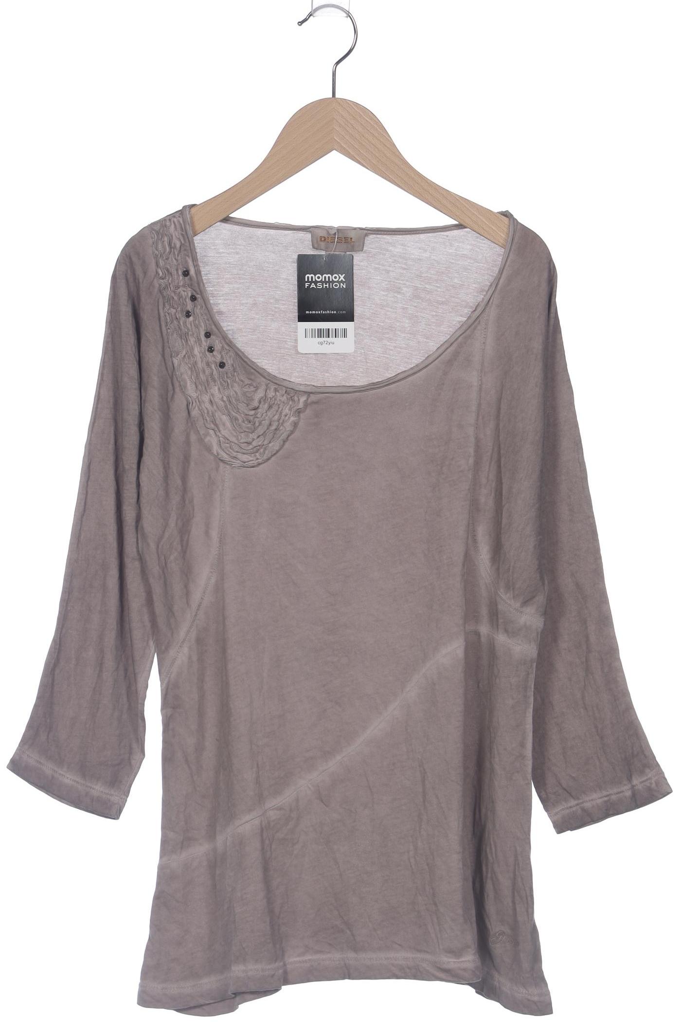 

Diesel Damen Langarmshirt, grau, Gr. 36