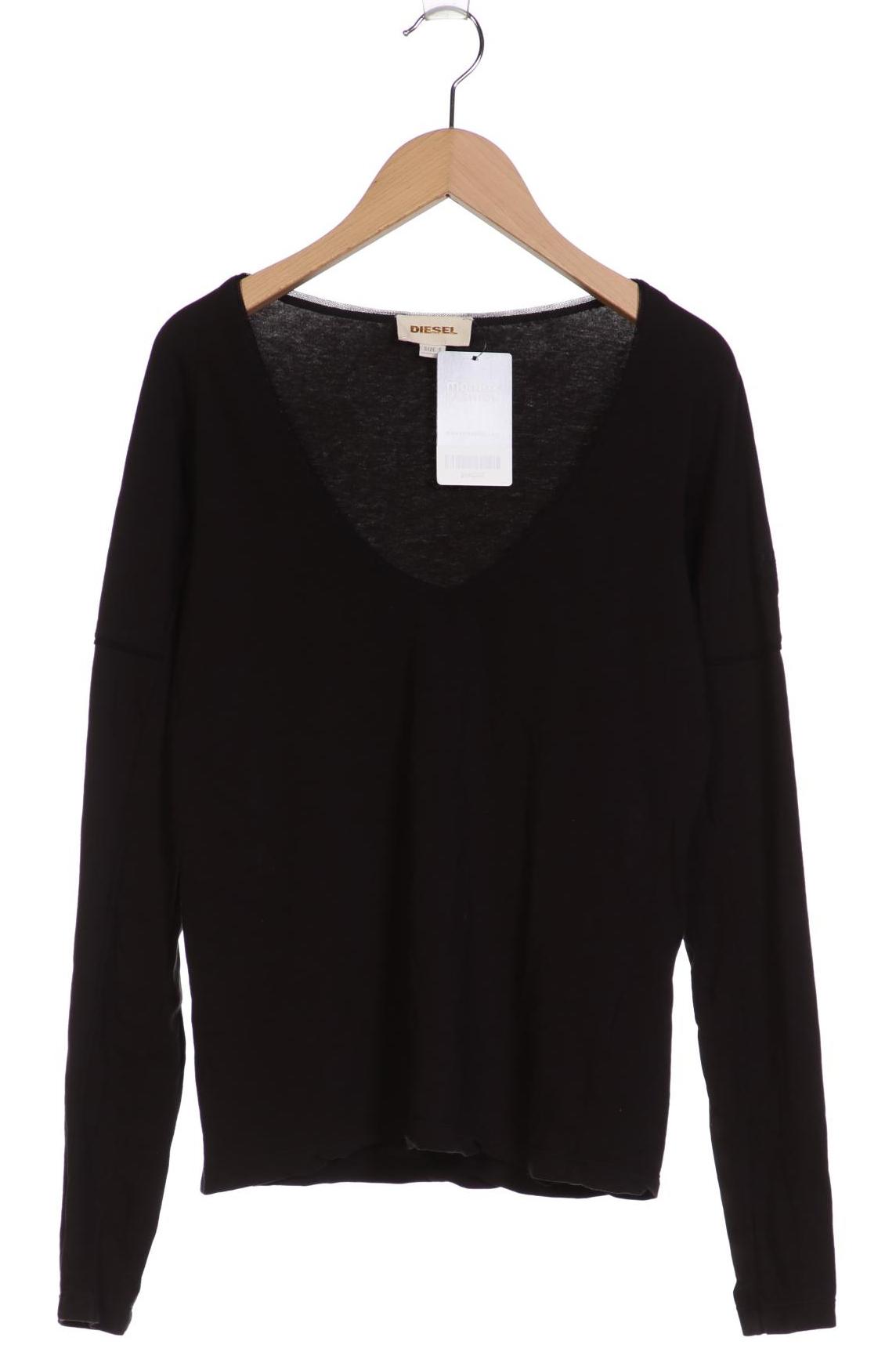 

Diesel Damen Langarmshirt, schwarz, Gr. 36