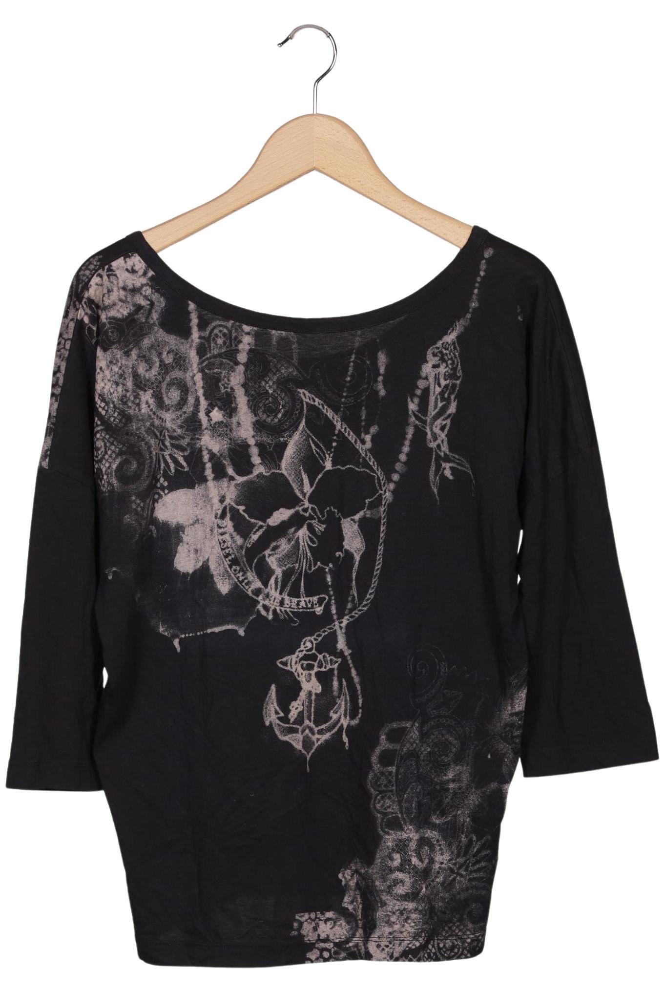 

Diesel Damen Langarmshirt, schwarz, Gr. 36