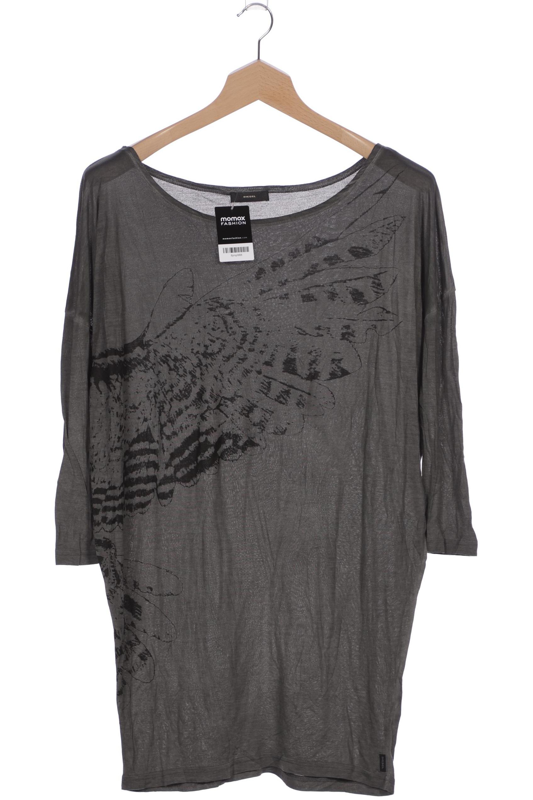 

Diesel Damen Langarmshirt, grau, Gr. 38