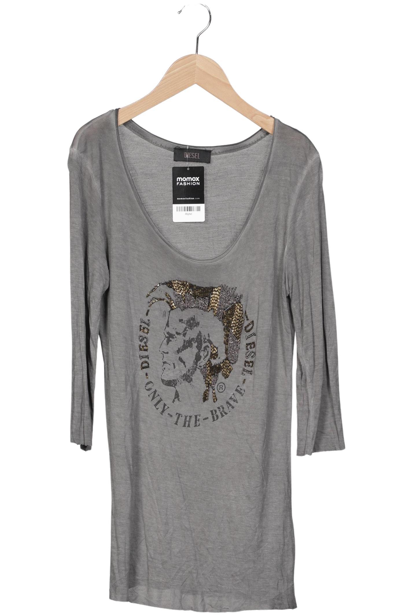 

Diesel Damen Langarmshirt, grau, Gr. 36