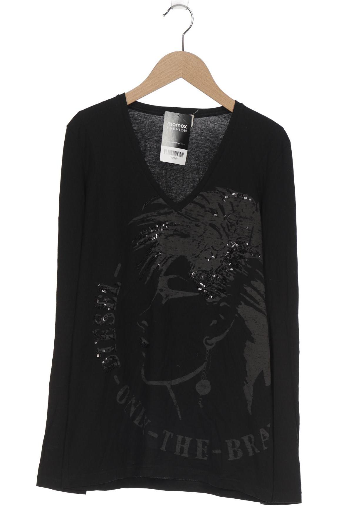 

Diesel Damen Langarmshirt, schwarz, Gr. 34