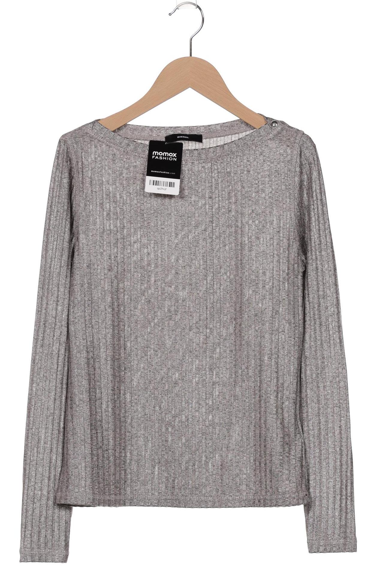 

Diesel Damen Langarmshirt, grau, Gr. 36