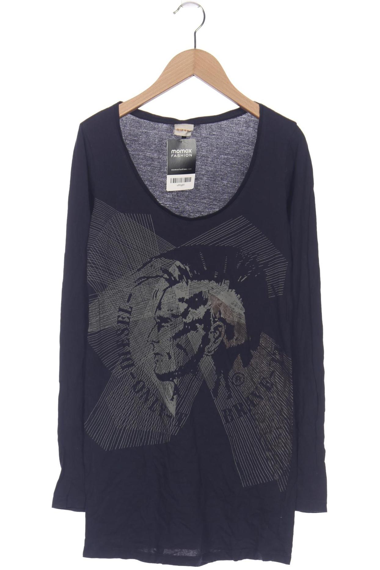 

Diesel Damen Langarmshirt, marineblau, Gr. 34