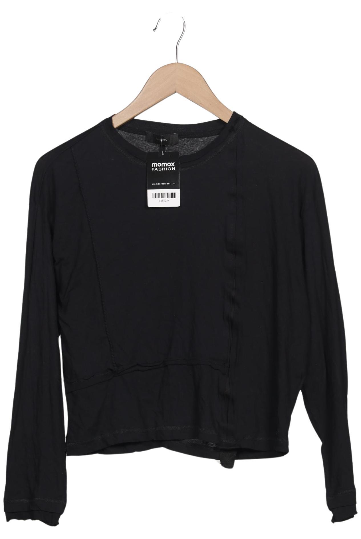 

Diesel Damen Langarmshirt, schwarz, Gr. 36