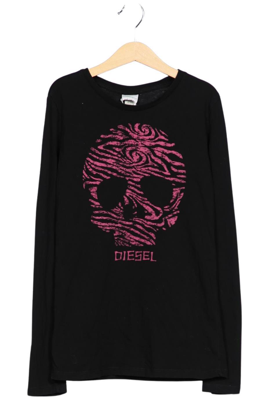 

Diesel Damen Langarmshirt, schwarz, Gr. 42
