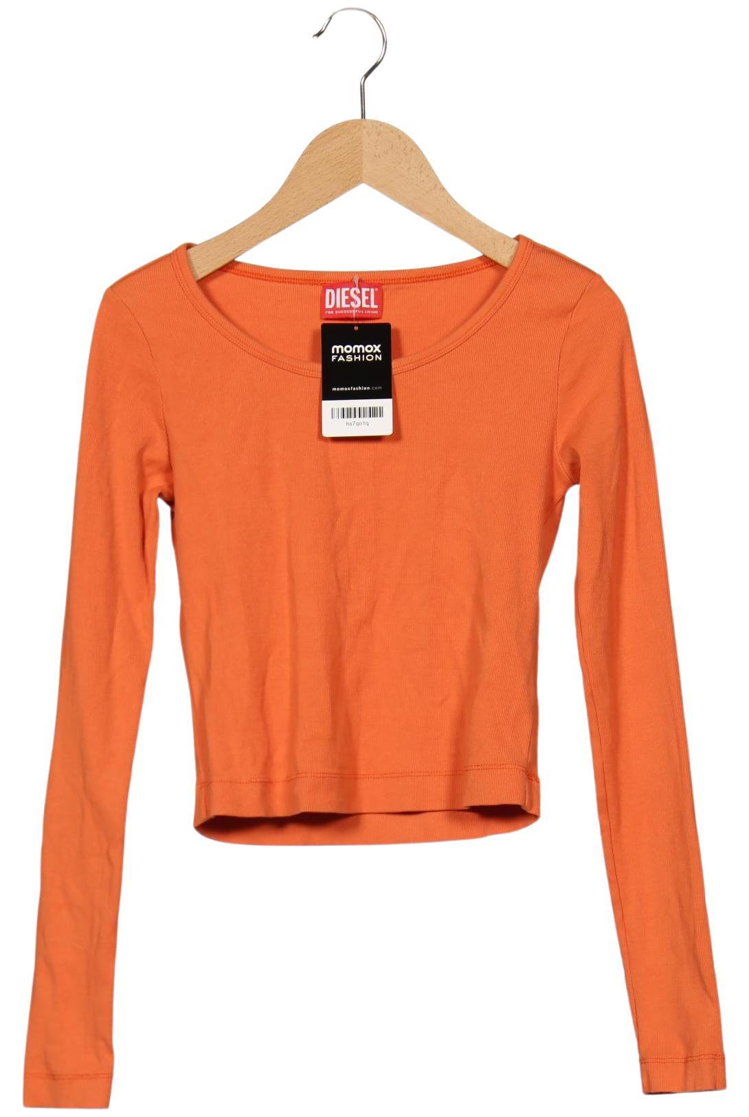 

Diesel Damen Langarmshirt, orange, Gr. 36