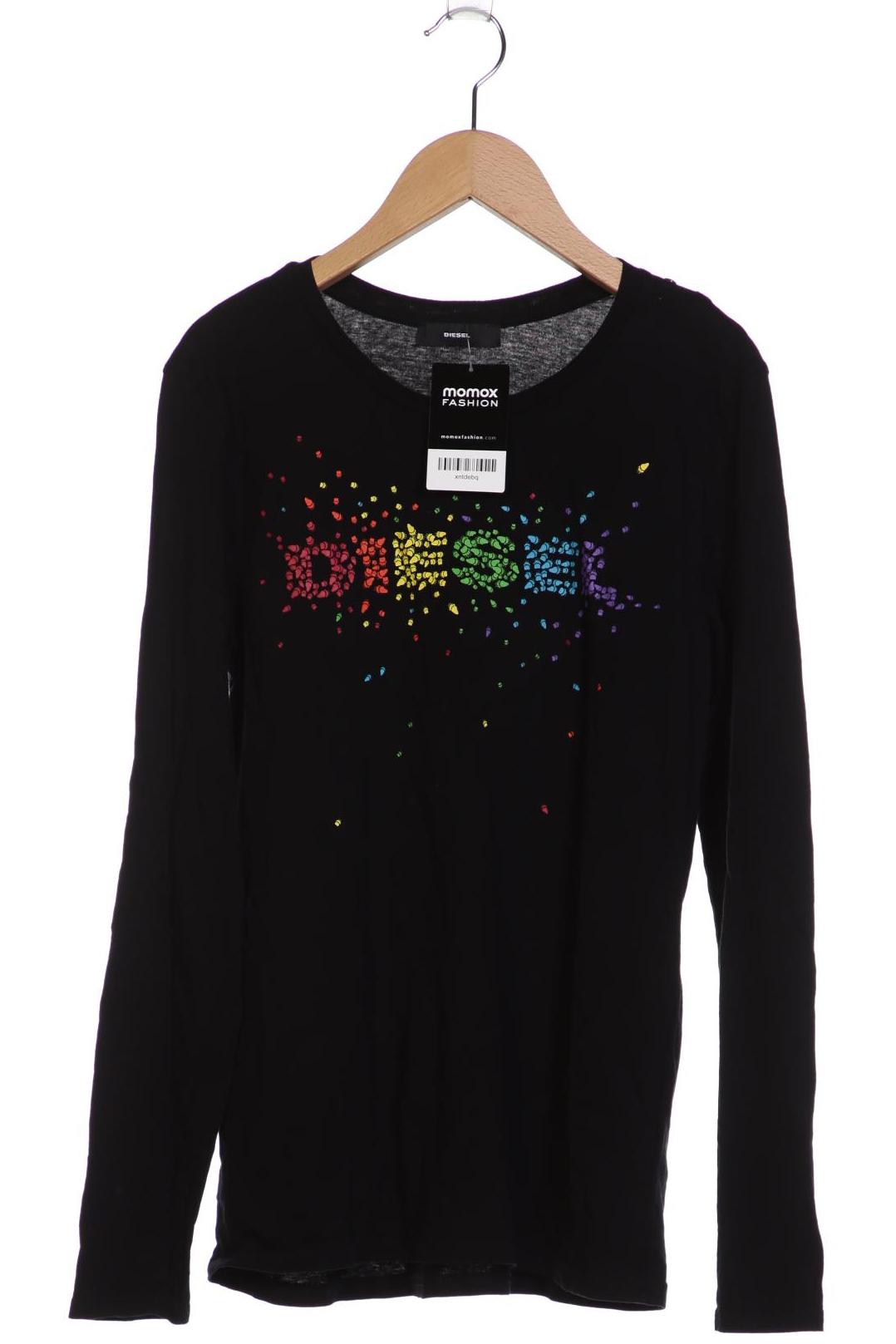 

Diesel Damen Langarmshirt, schwarz, Gr. 38