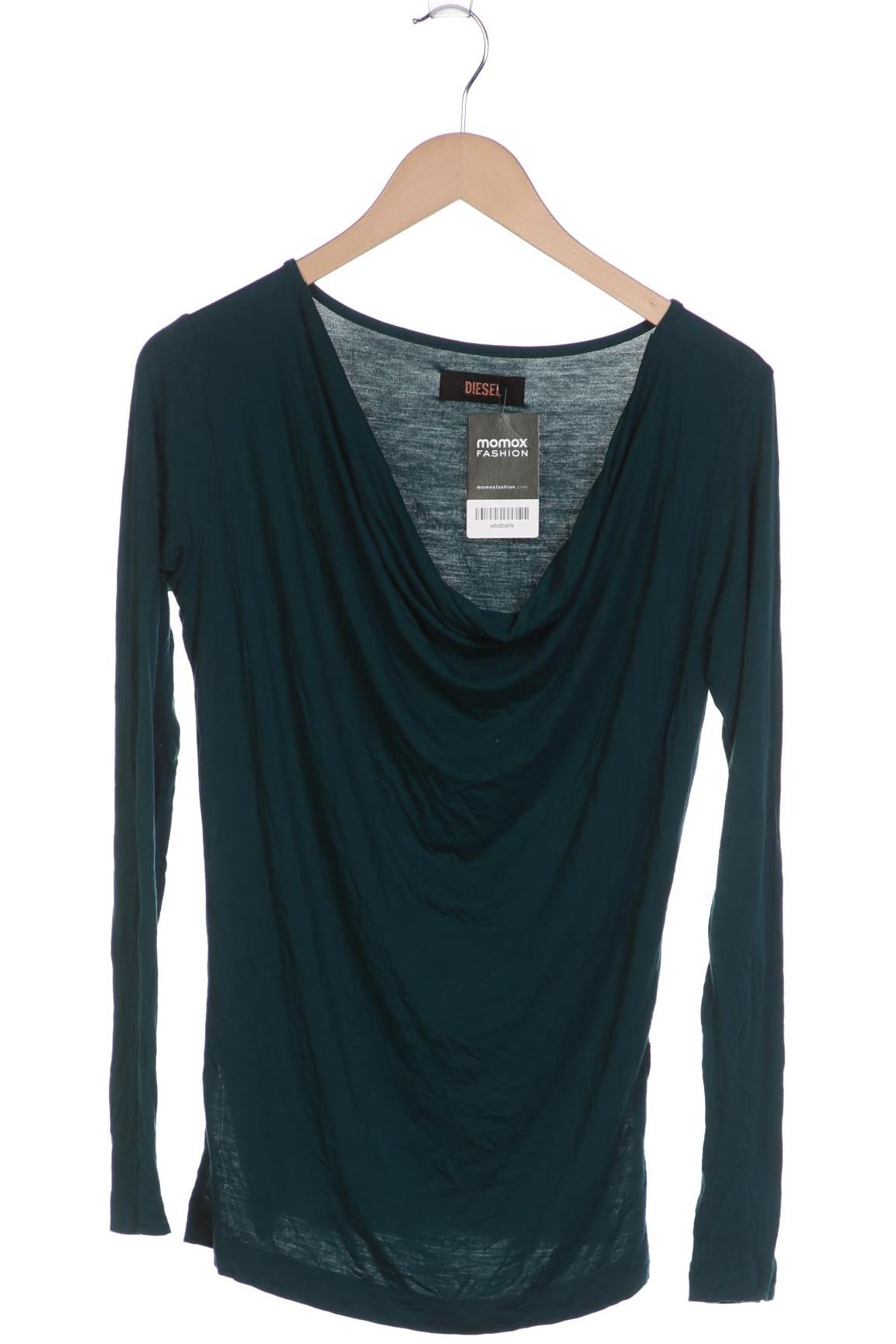 

Diesel Damen Langarmshirt, türkis, Gr. 34