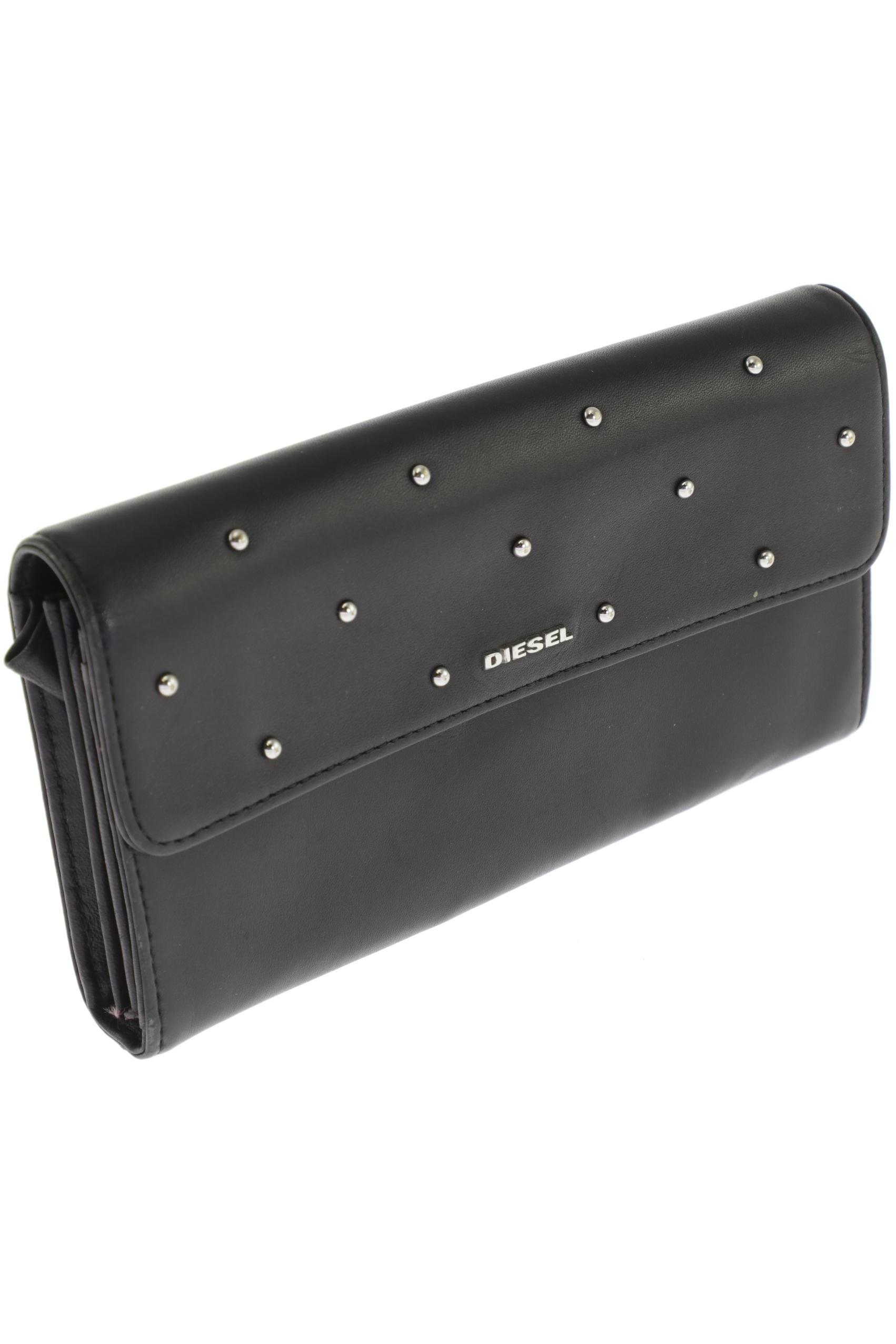 

Diesel Damen Portemonnaie, schwarz, Gr.