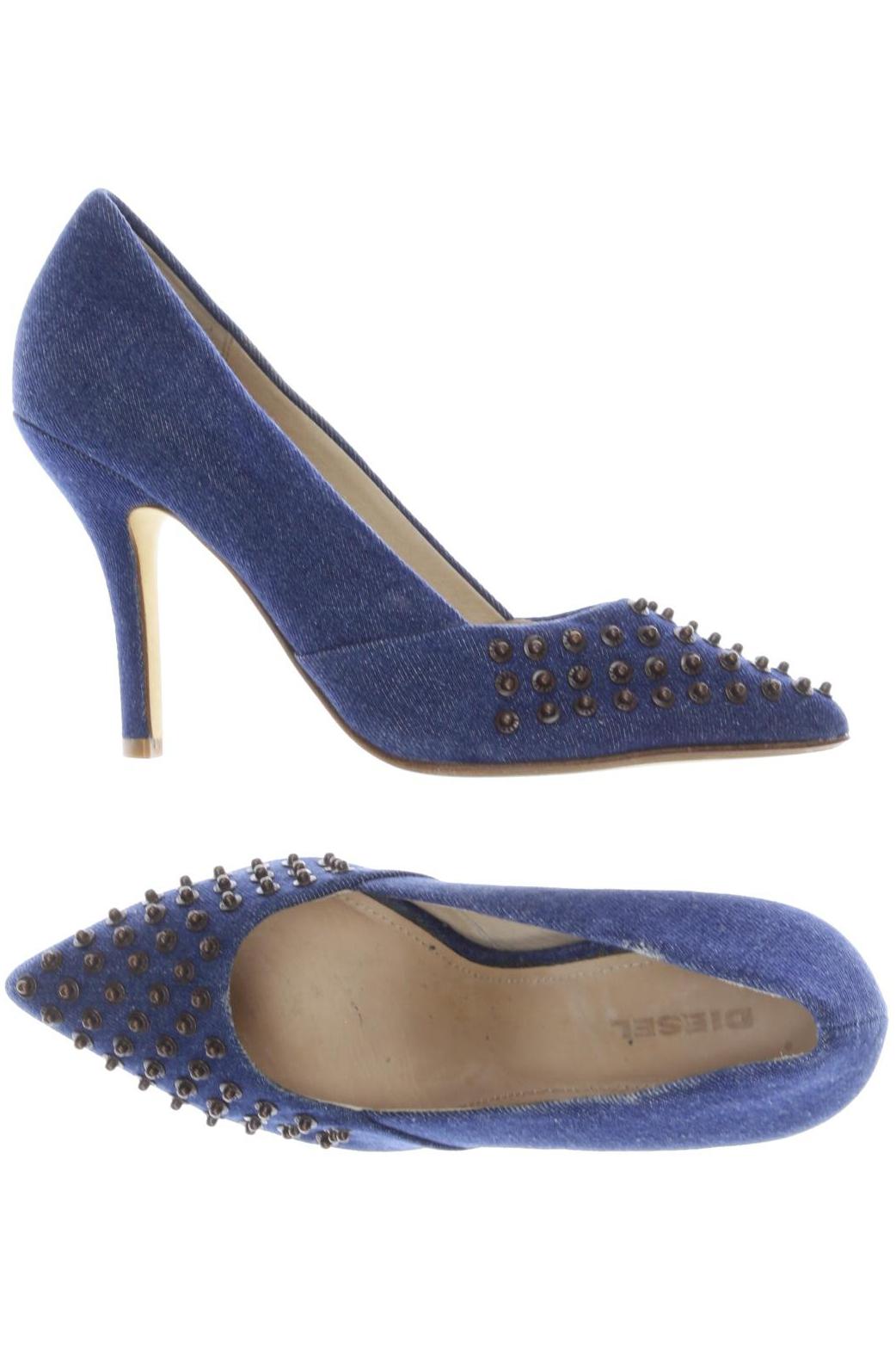 

Diesel Damen Pumps, blau, Gr. 38