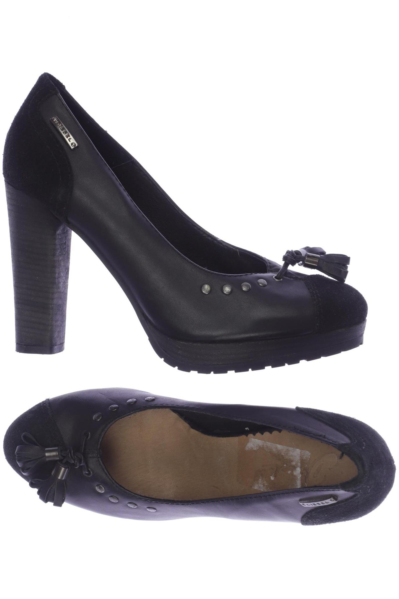 

Diesel Damen Pumps, schwarz, Gr. 39