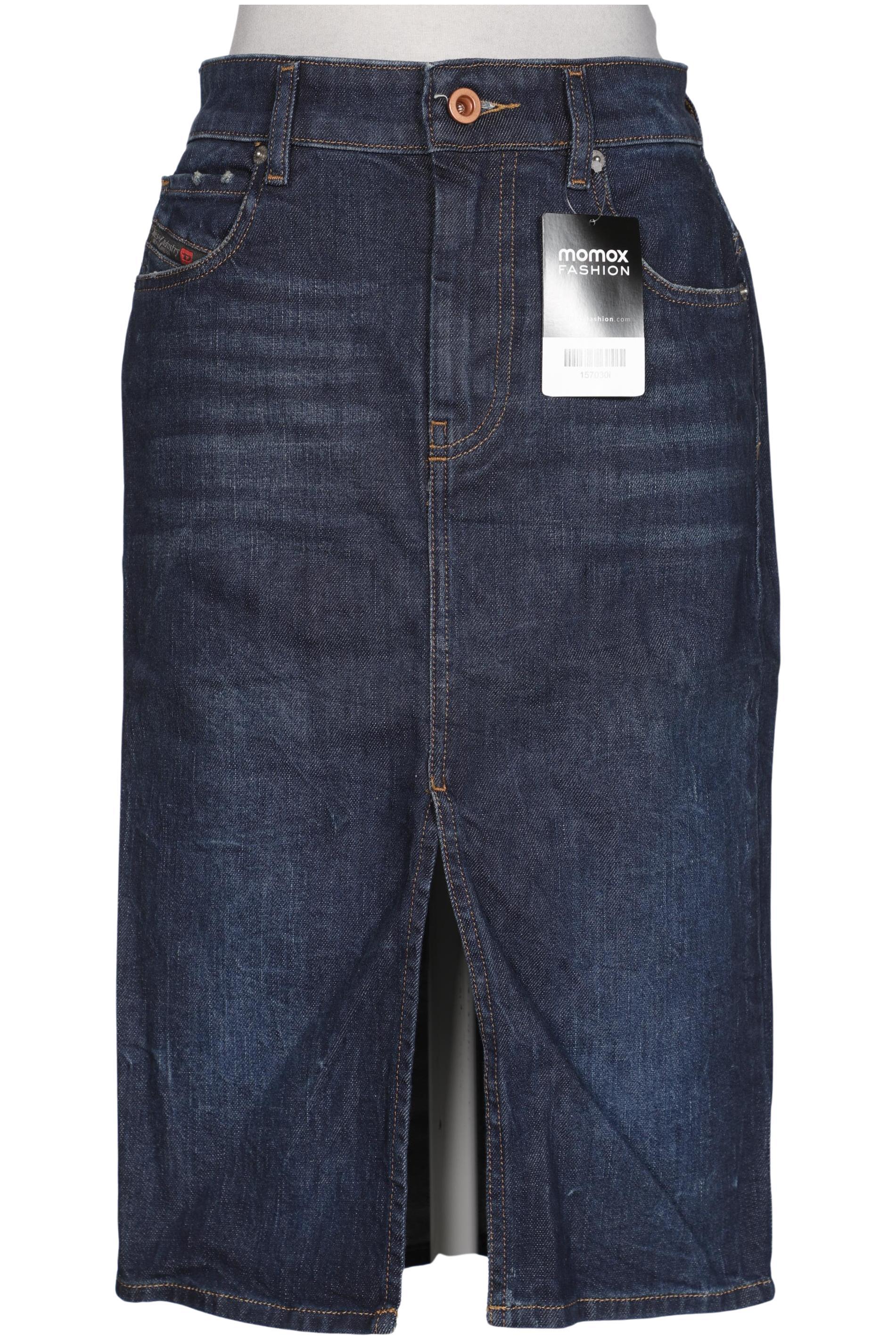 

Diesel Damen Rock, marineblau, Gr. 26