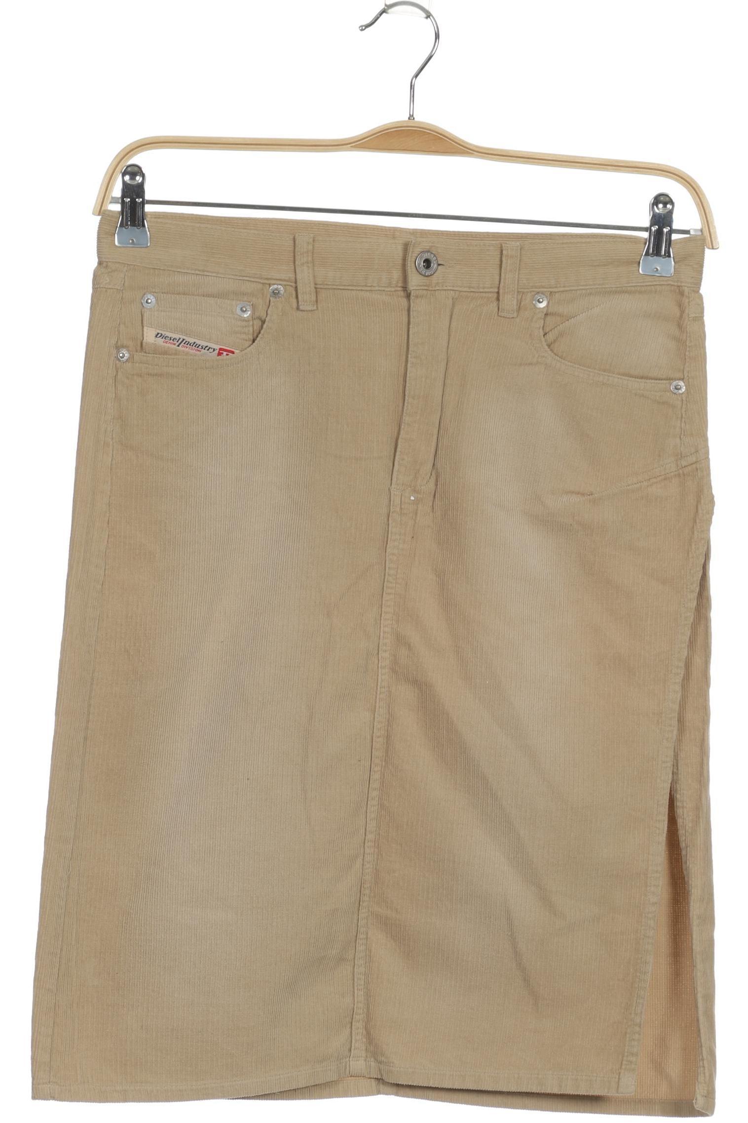 

Diesel Damen Rock, beige, Gr. 28