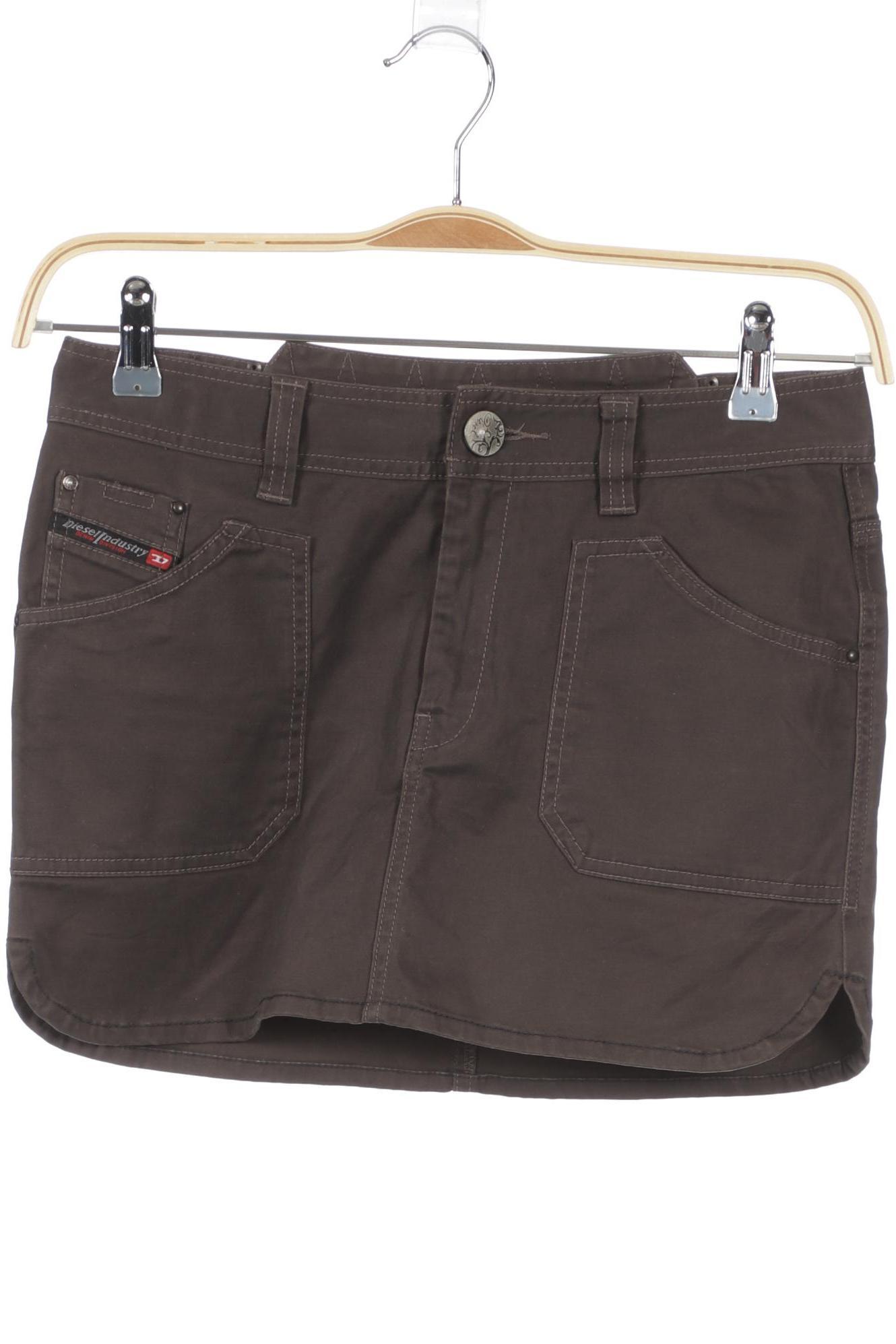

Diesel Damen Rock, braun, Gr. 26